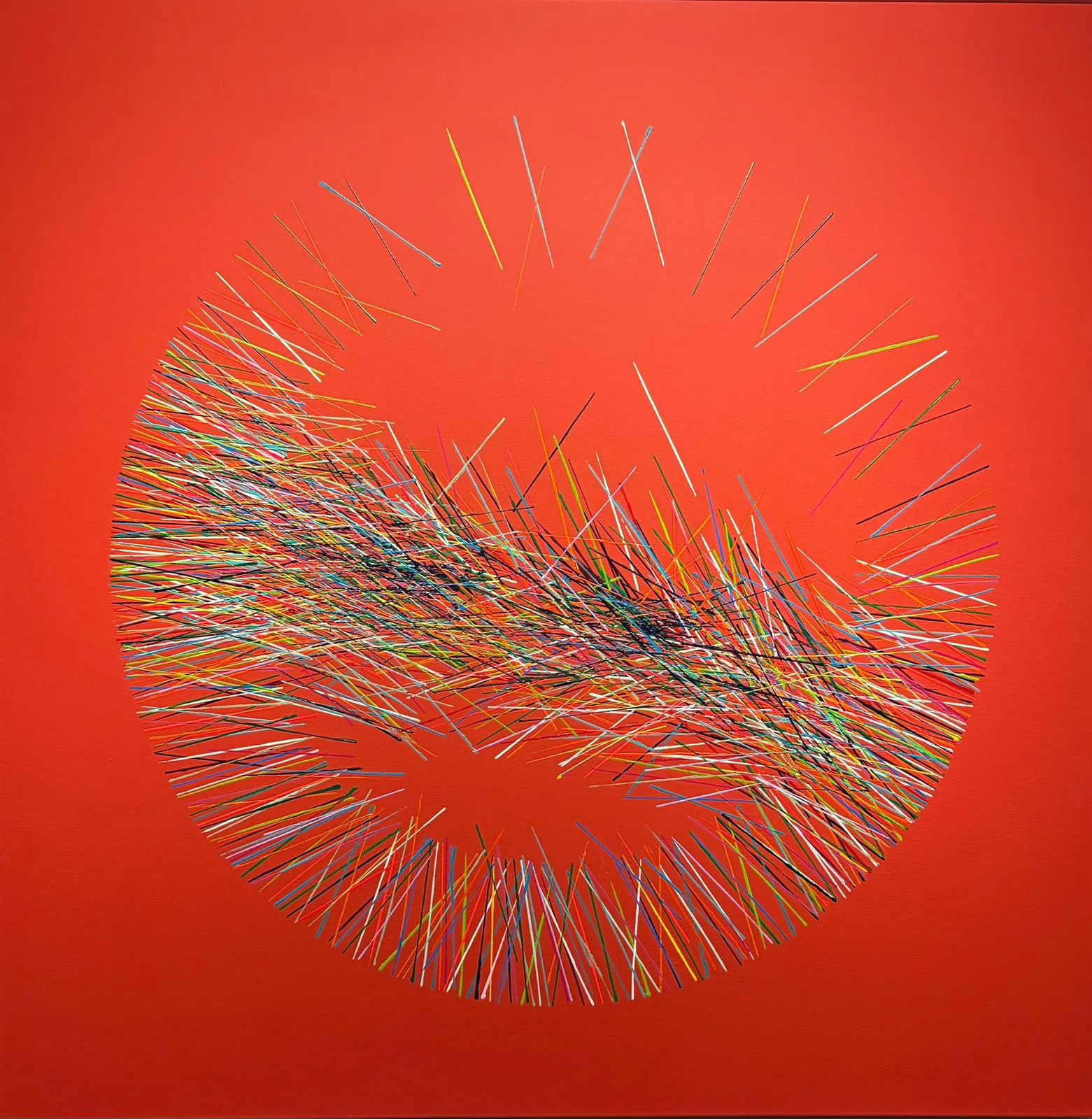 Valou Kervyn, Pins and Needles, rouge, 2026