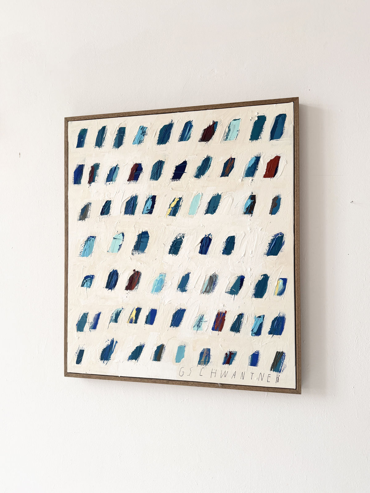 Christina Gschwantner, Navy dots, 2025