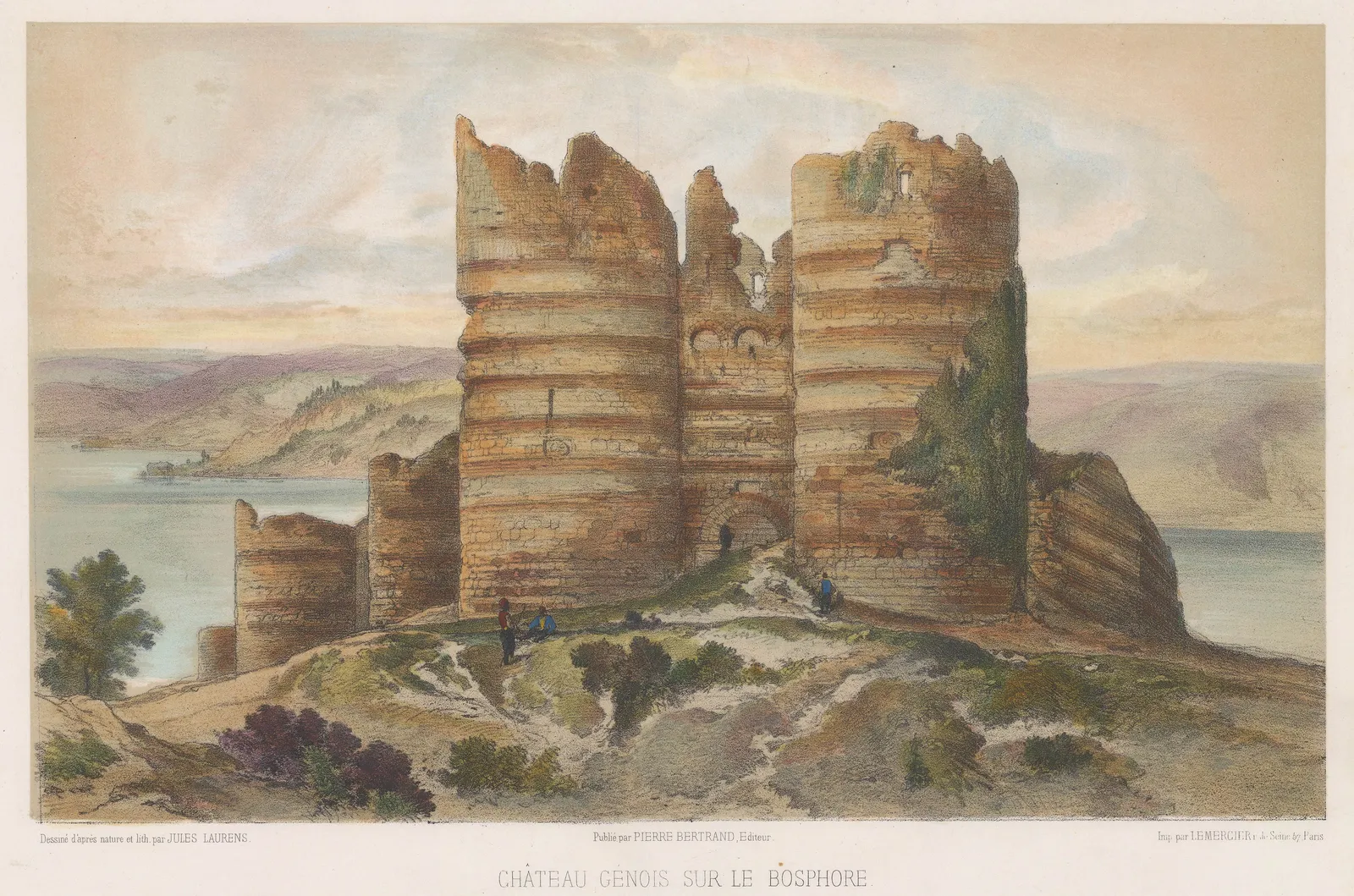 Xavier de Hell, Turkey - Bosphorus, 1854 c.