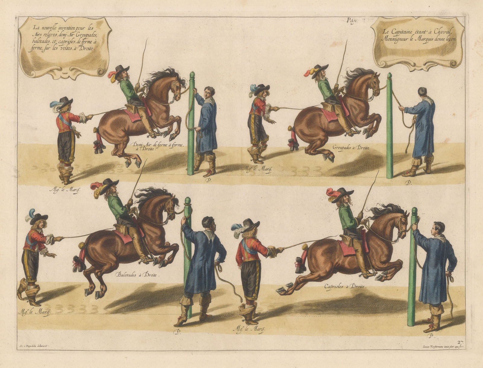 William Cavendish (Duke of Newcastle), Horses - Dressage, 1743