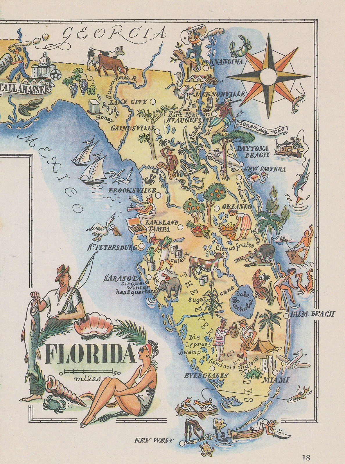 Dore Ogrizek, Florida, 1946