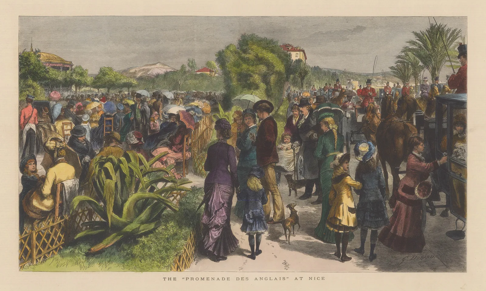 Illustrated London News (ILN), France - Nice, 1881