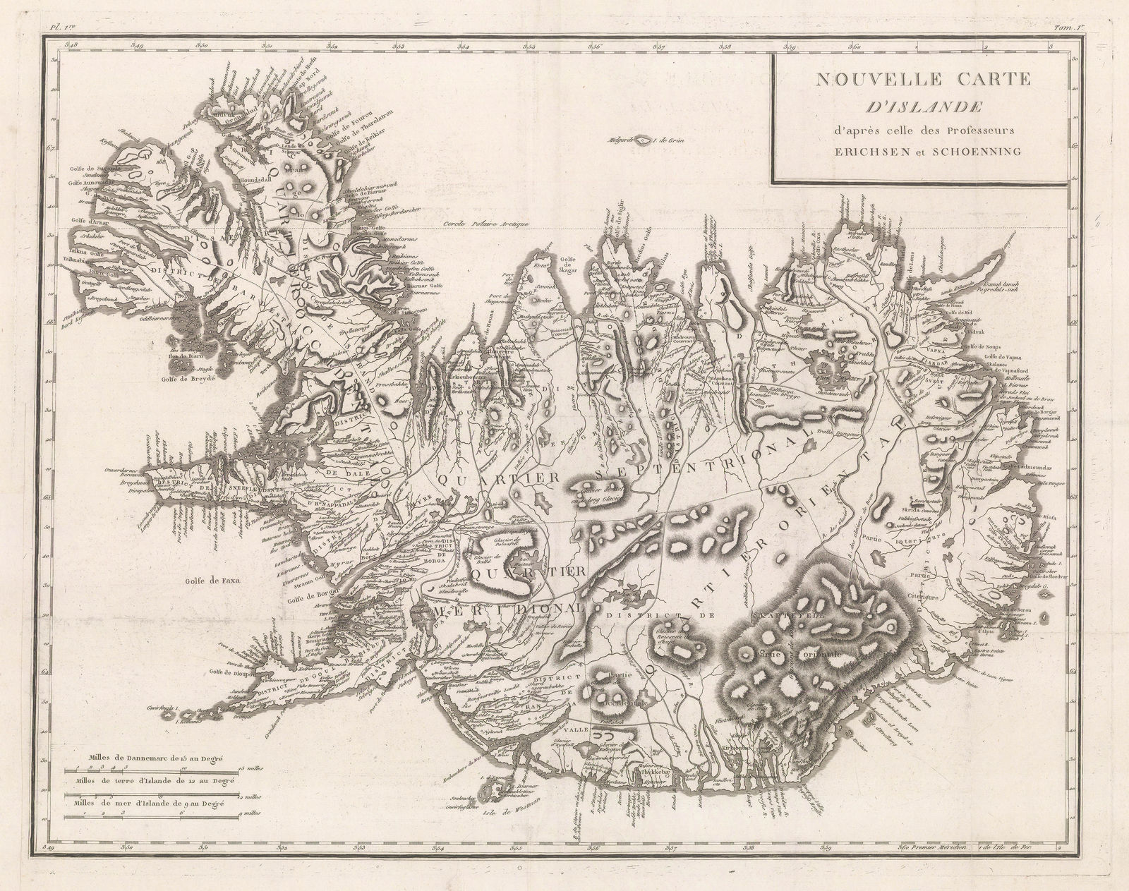 Jon Eiríksson & Gerhard Schøning, Iceland, 1802