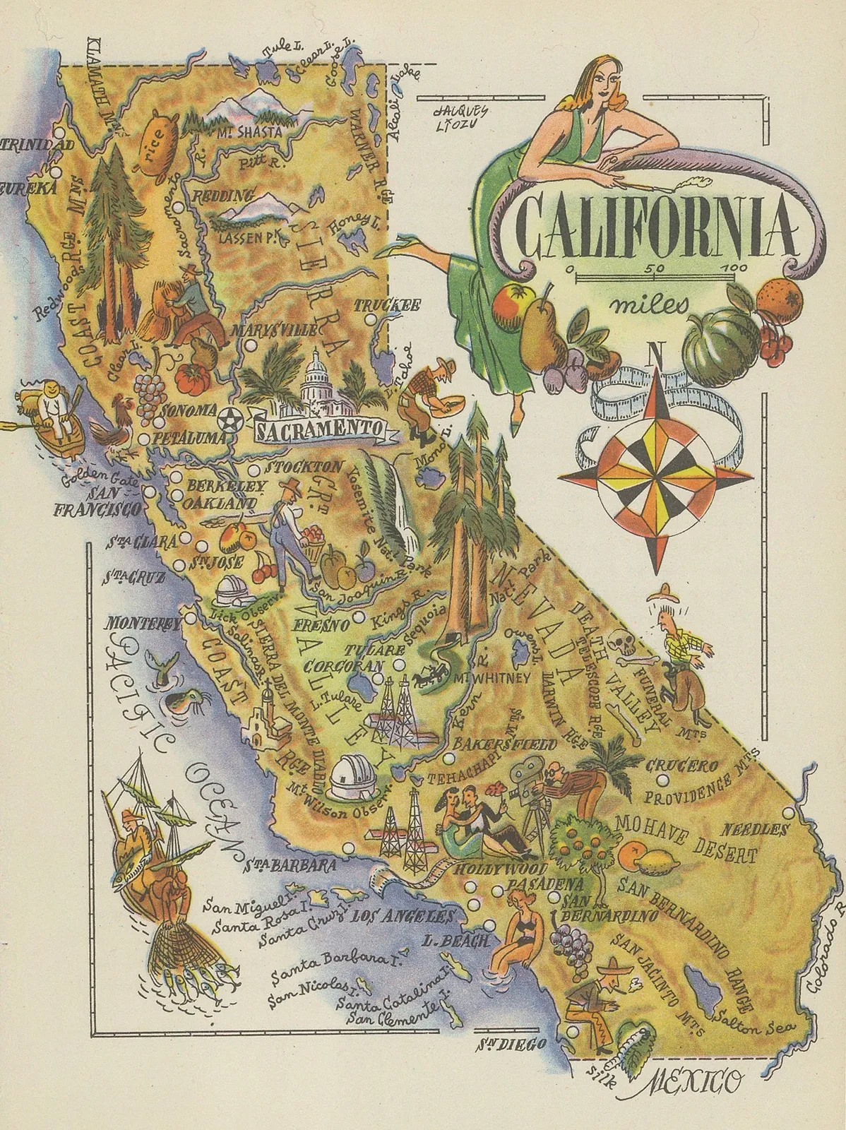 Dore Ogrizek, California, 1946