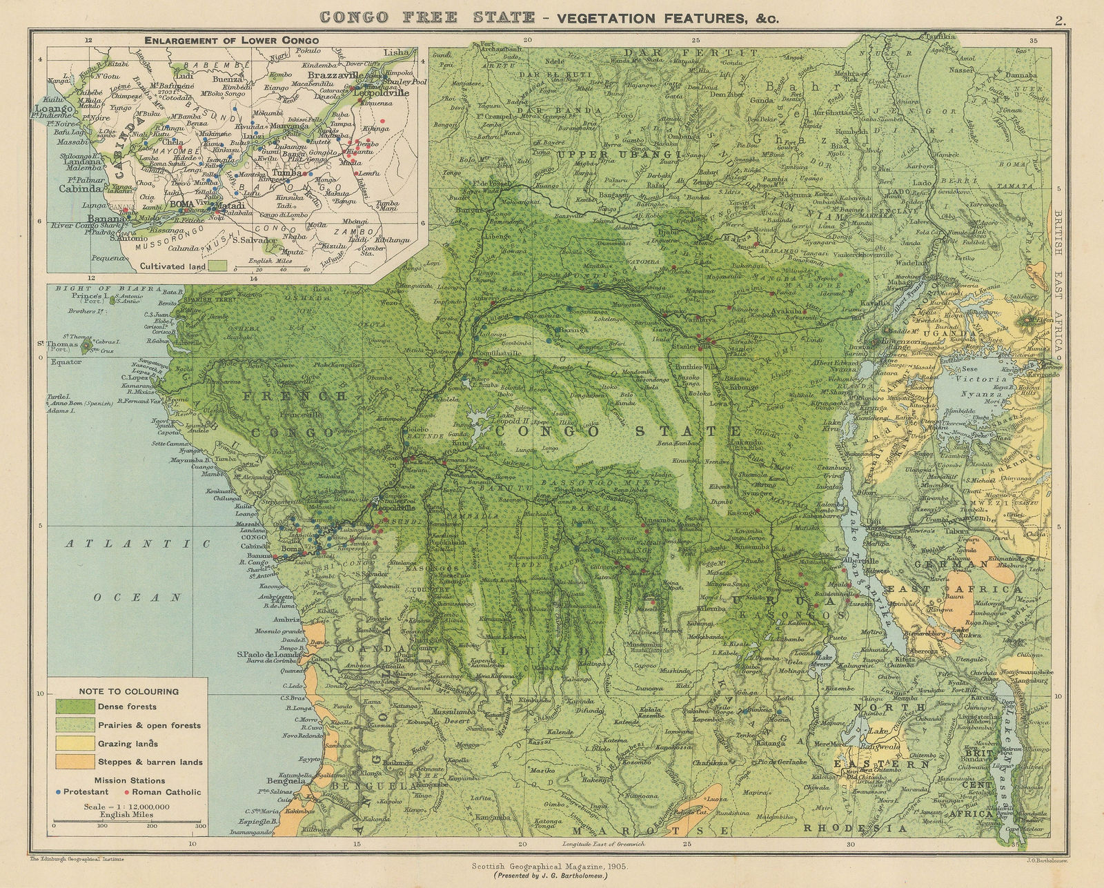 Scottish Geographical Society (SGS), Congo Free State, 1905