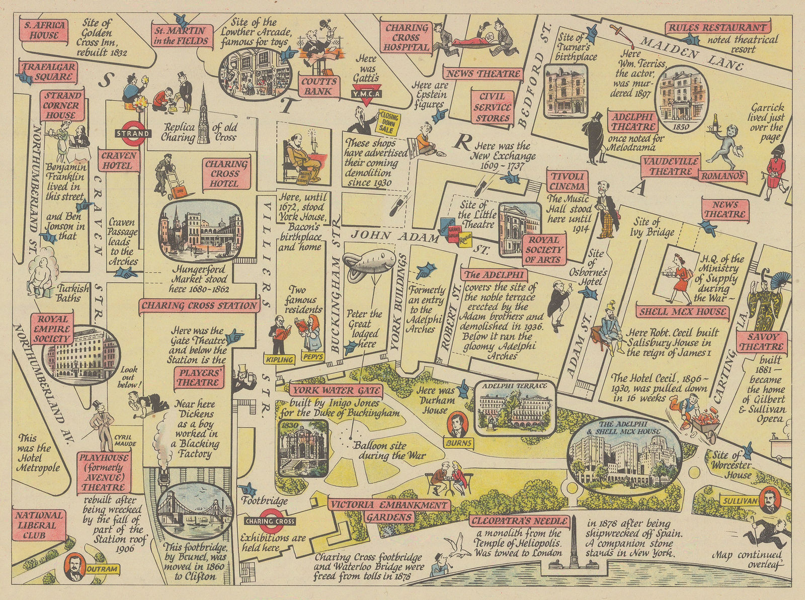 J.P. Sayer, The Strand , 1947