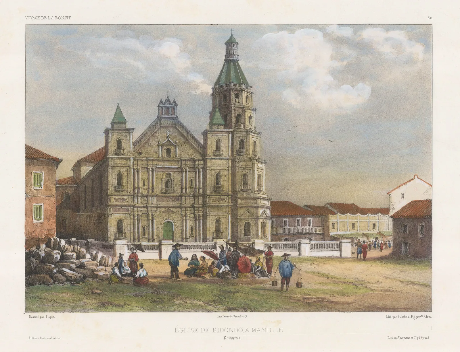 Auguste-Nicolas Vaillant, Philippines - Manila, 1850 c.