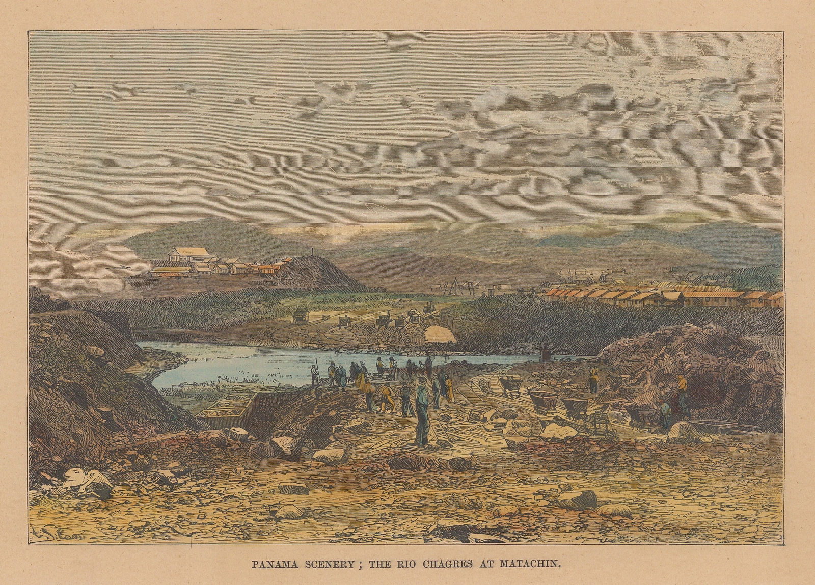 Jean Jacques Élisée Reclus, Panama - Panama Canal Excavations, 1894