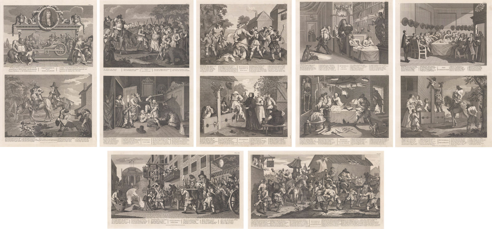 William Hogarth, Hogarth - Hudibras, 1801