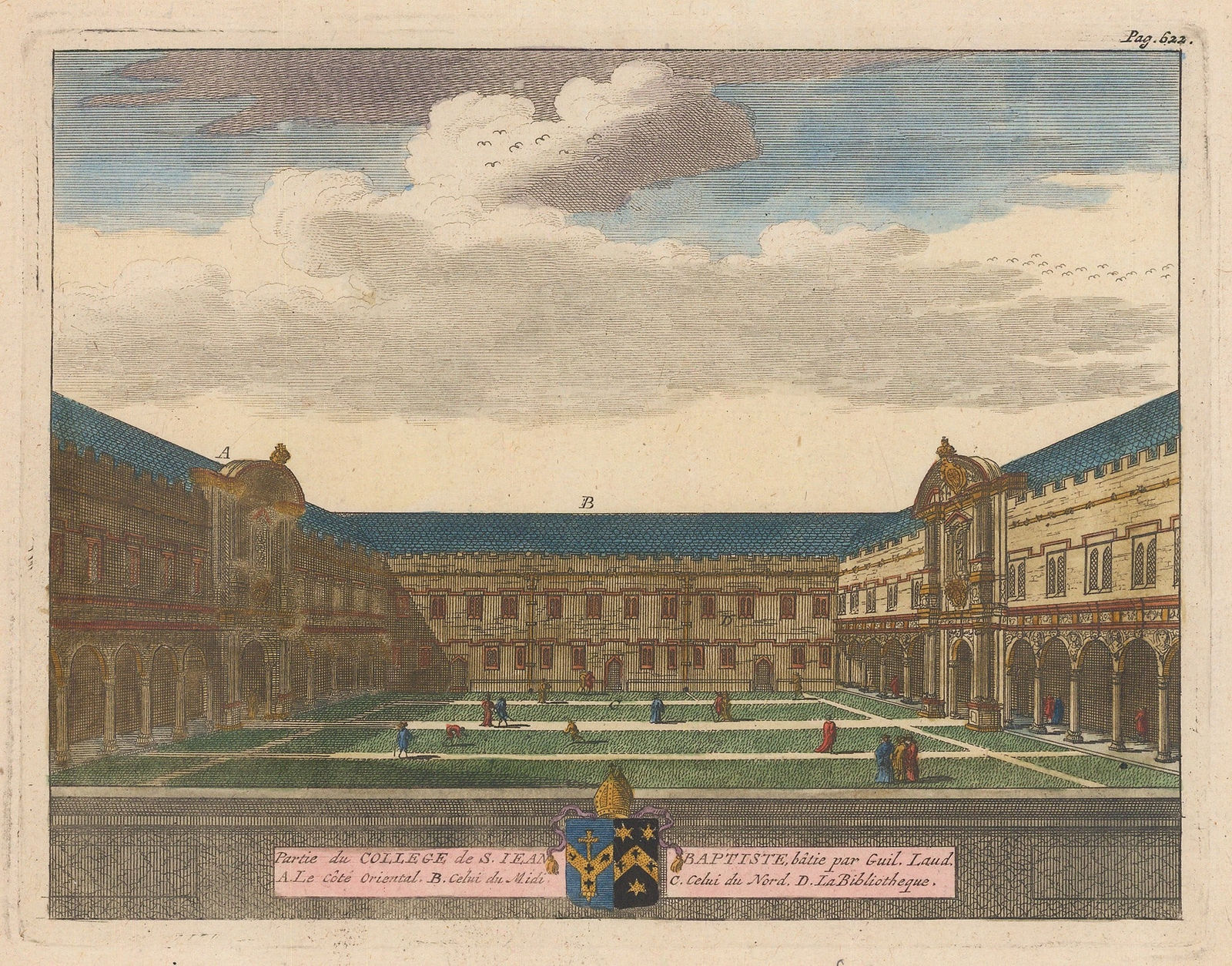 Pieter Van der Aa, Oxford University - St John's College, 1727