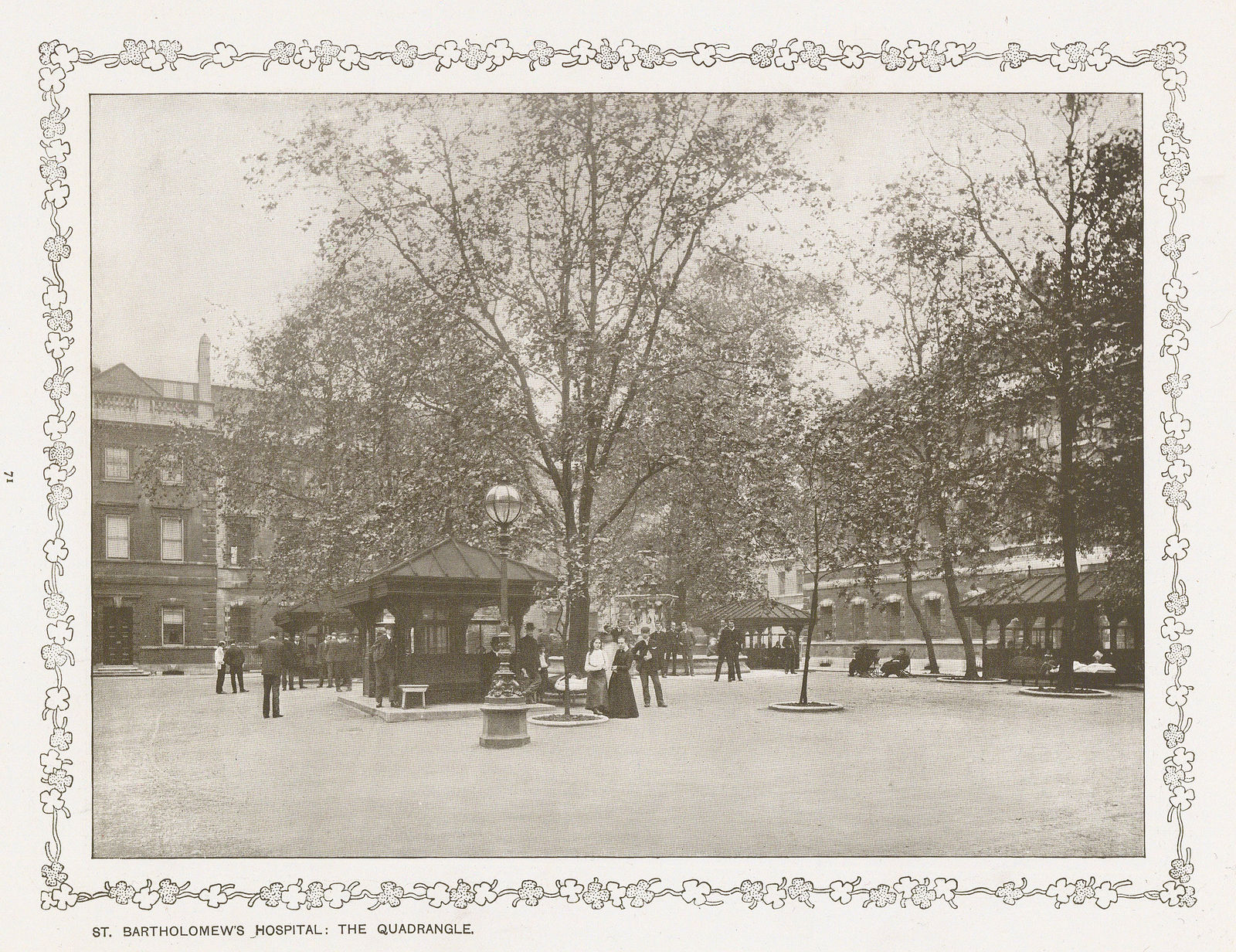 Cassell & Co., London - St Bartholomew's Hospital, 1906