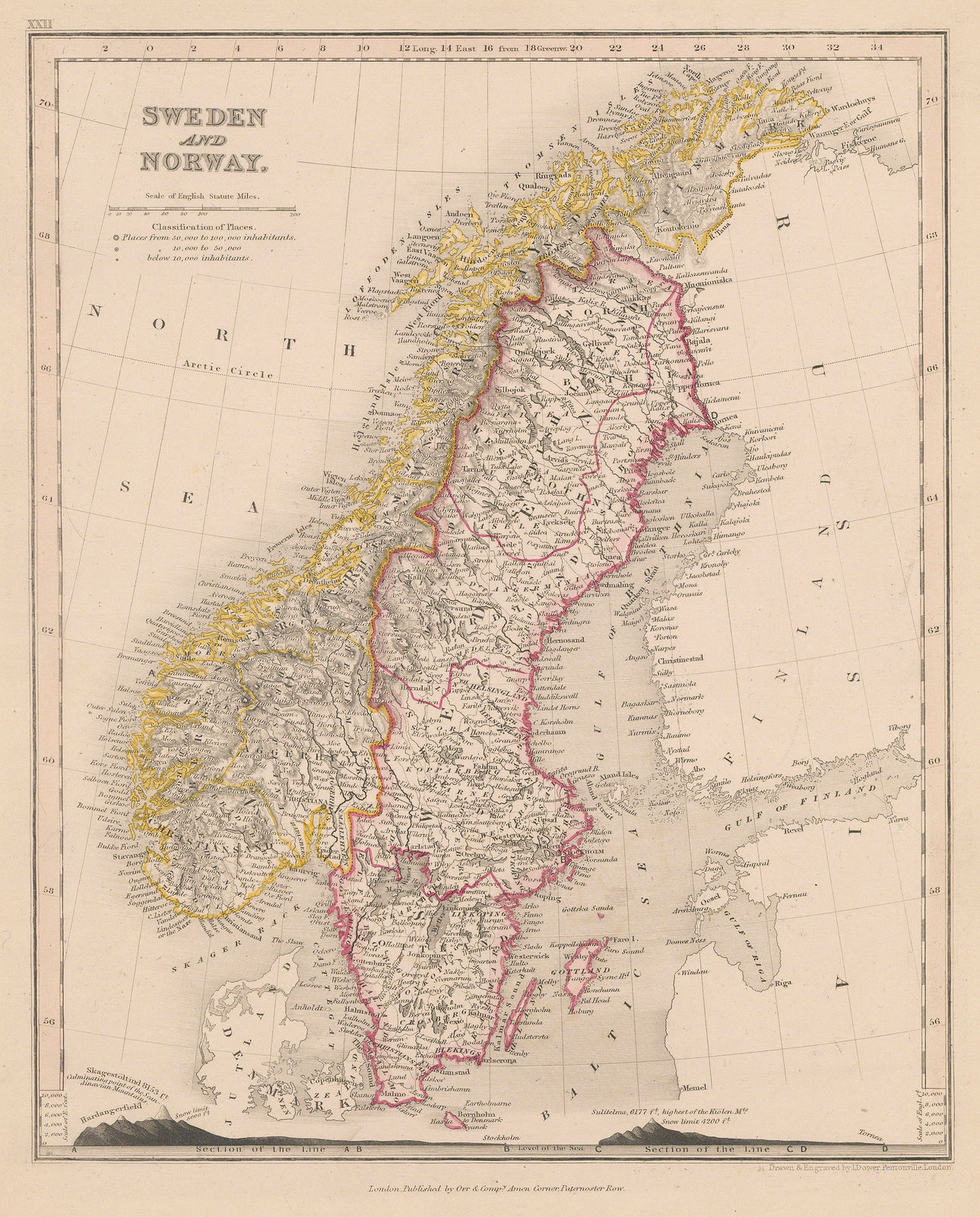 John Dower, Sweden and Norway, 1860 c.