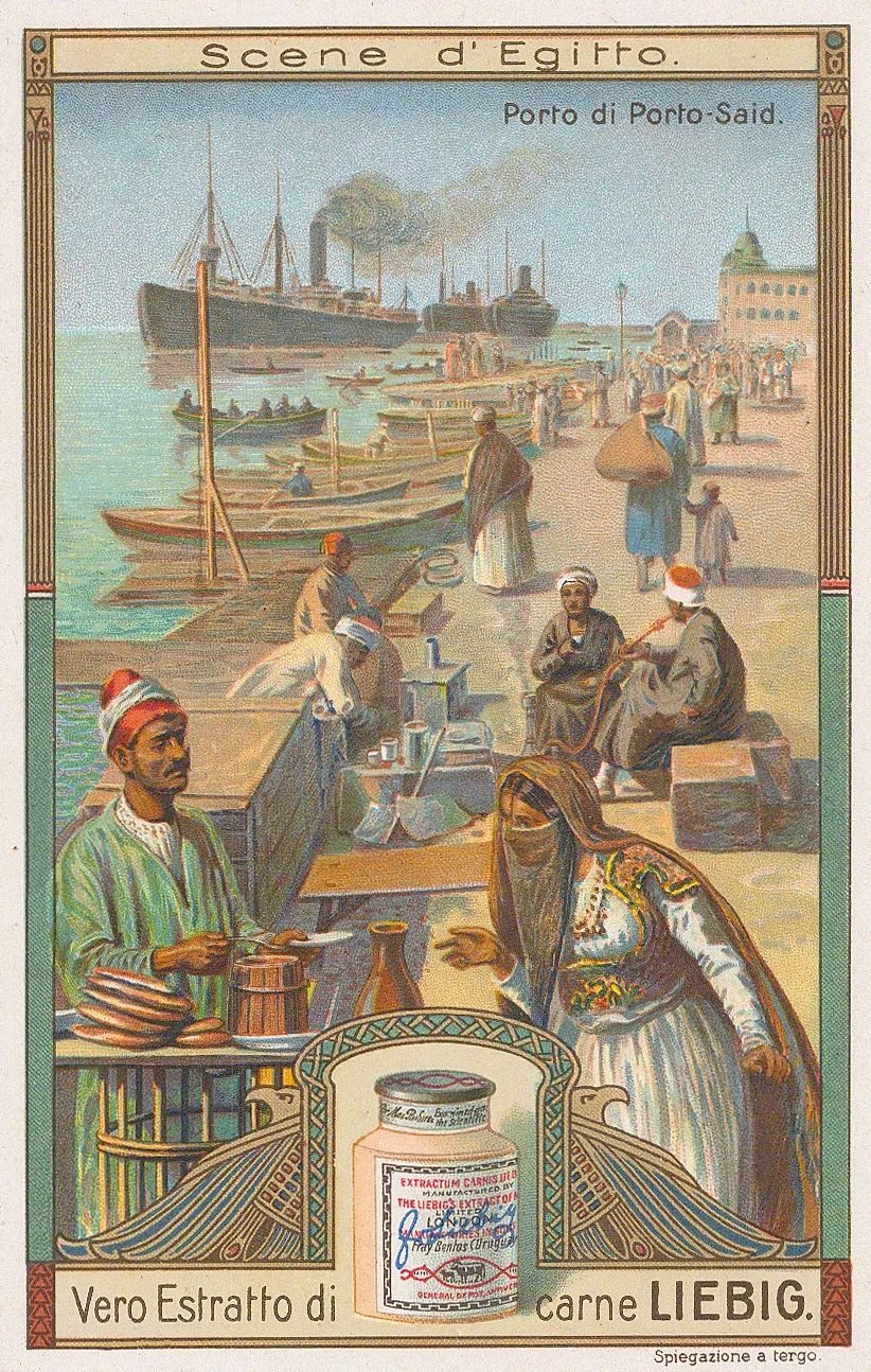 Liebig's Extract, Egypt - Port Said, 1900 c.