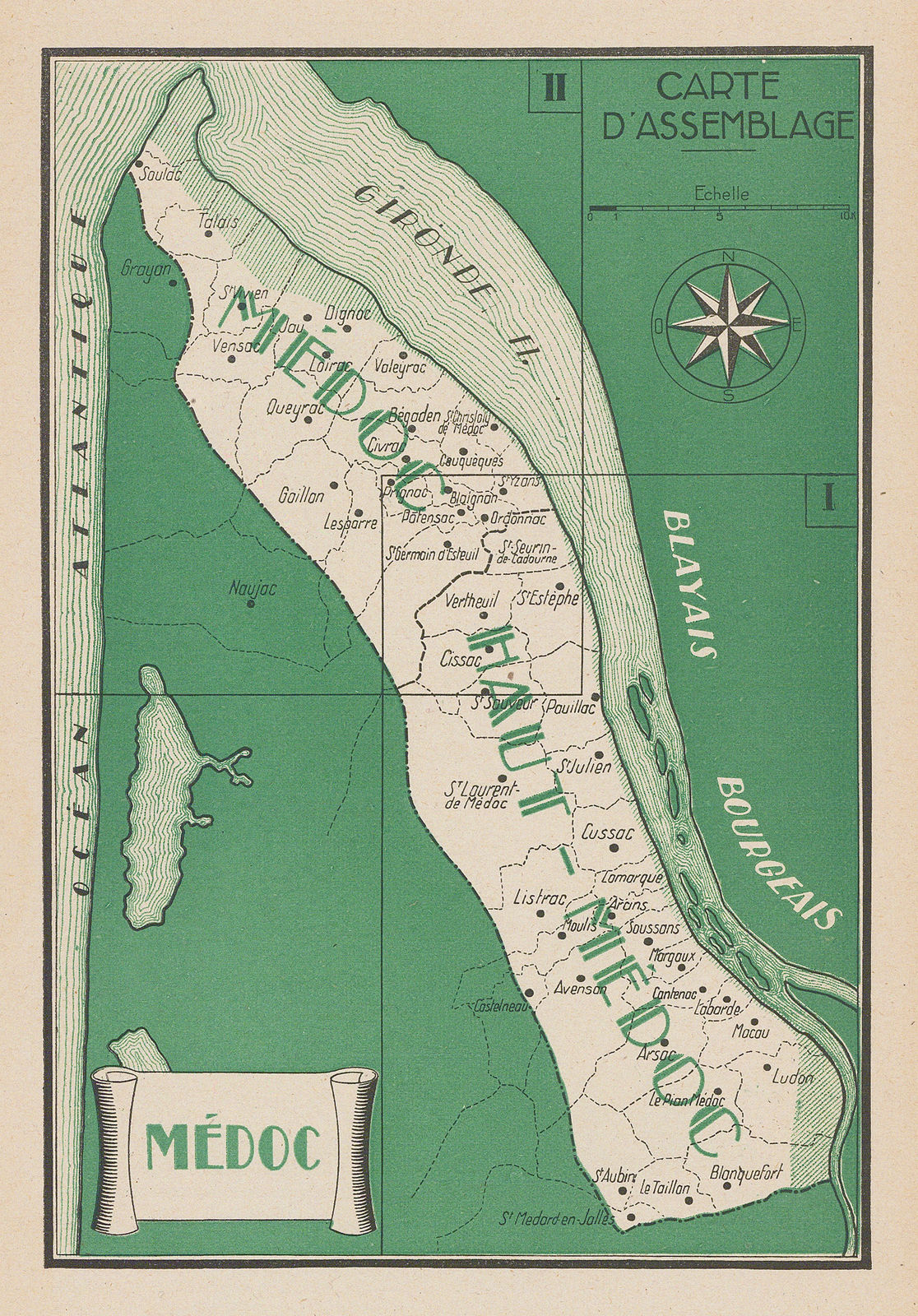 Walter Crotch, Medoc and Haut-Medoc, 1947