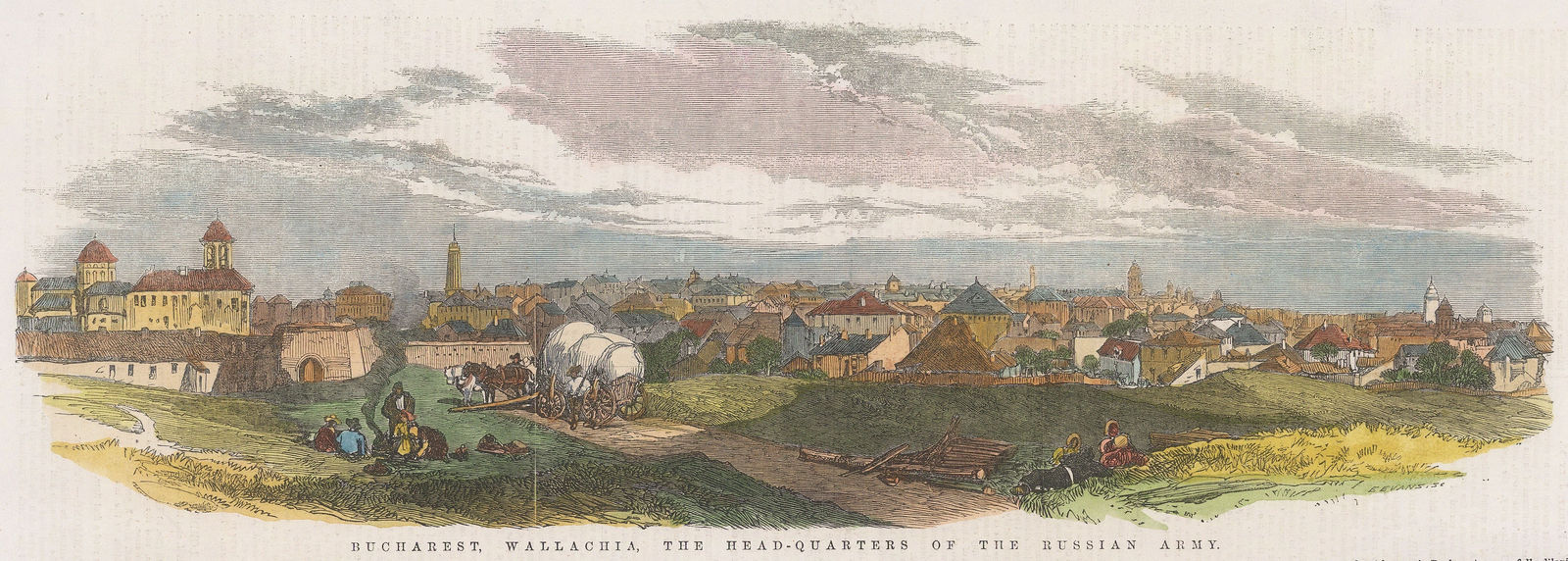 Illustrated London News (ILN), Romania - Bucharest, 1853