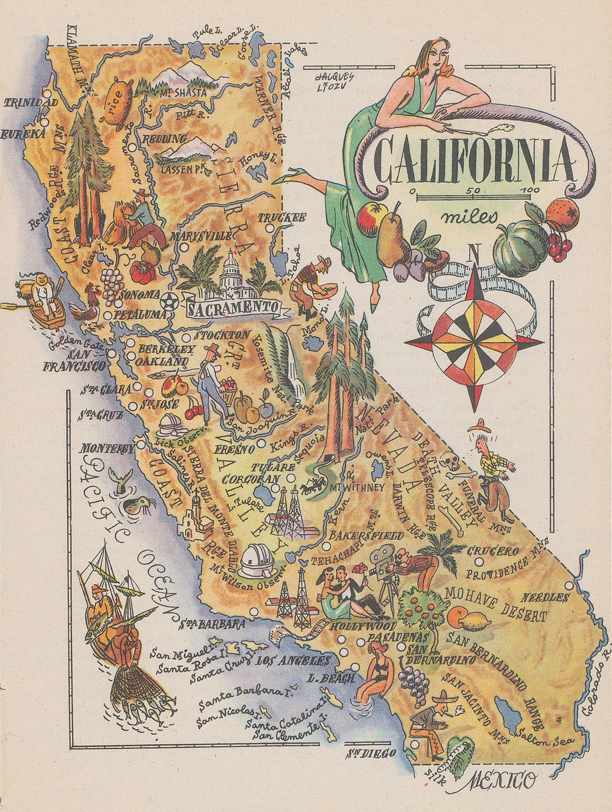 Dore Ogrizek, California, 1946