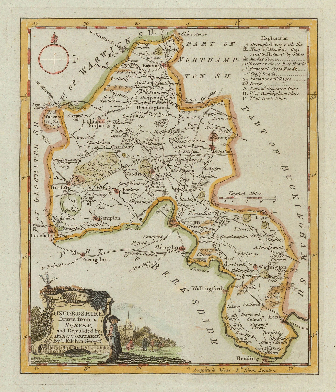 Thomas Kitchin, Oxfordshire, 1786