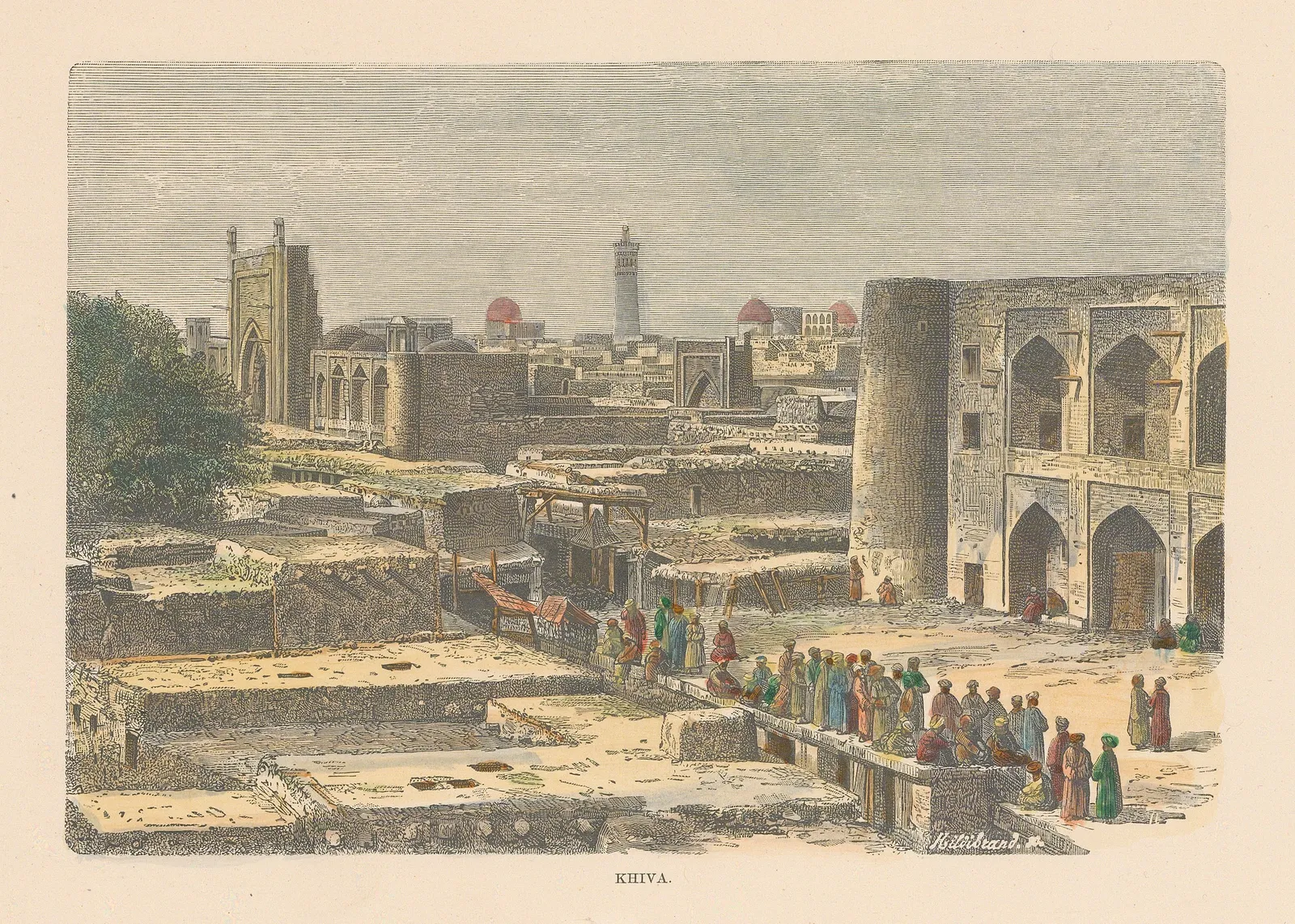 Jean Jacques Élisée Reclus, Uzbekistan - Khiva, 1894