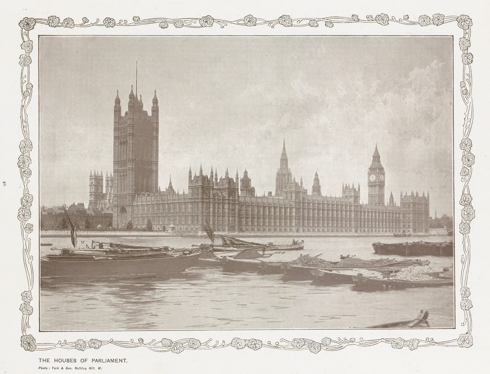 Cassell & Co., London - Houses of Parliament, 1906