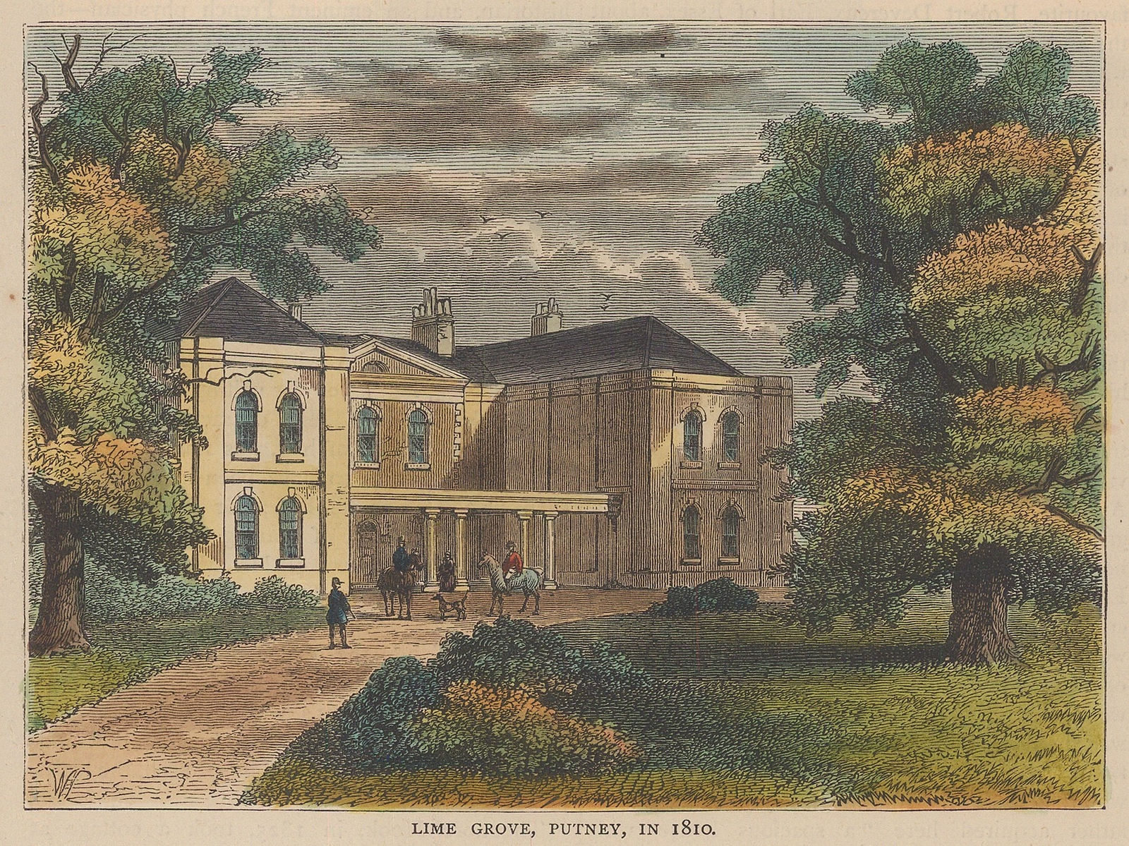 Old & New, London - Putney, Putney Hill, 1880 c.