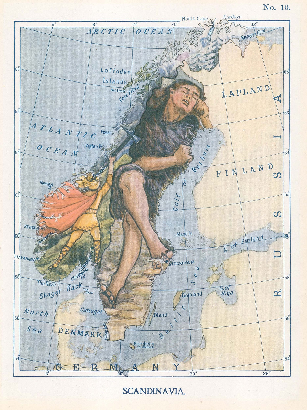 Lilian Tennant, Sweden & Norway, 1912