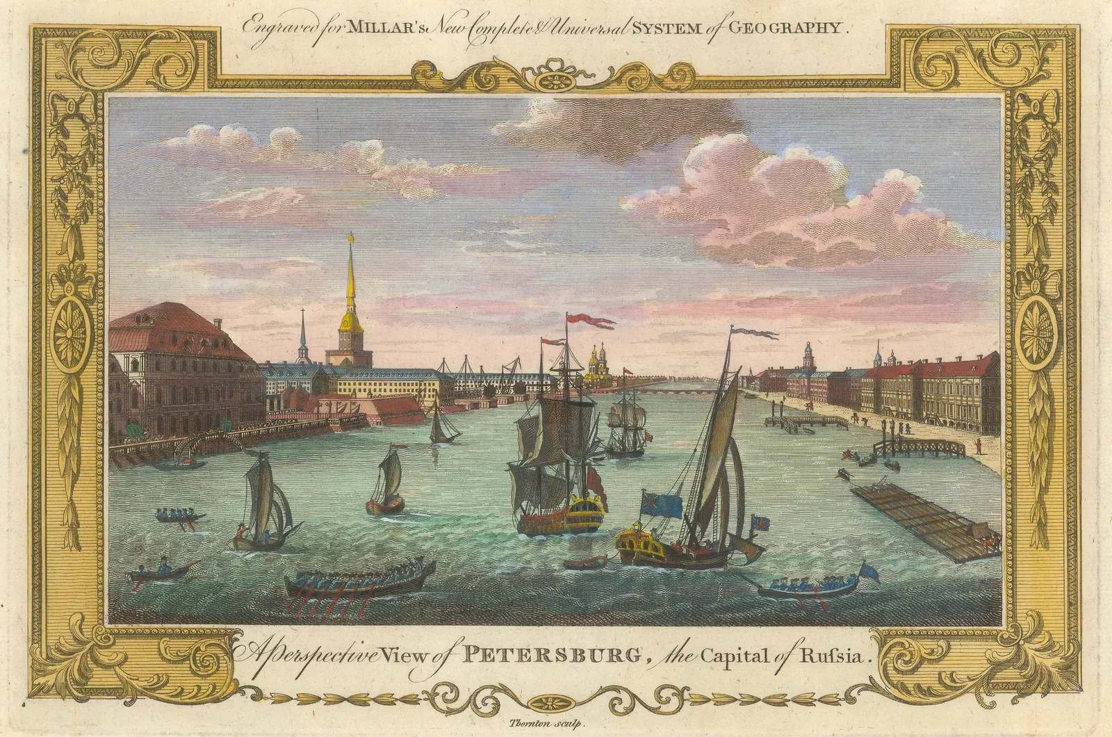 George Henry Millar, Russia - St Petersburg, 1782