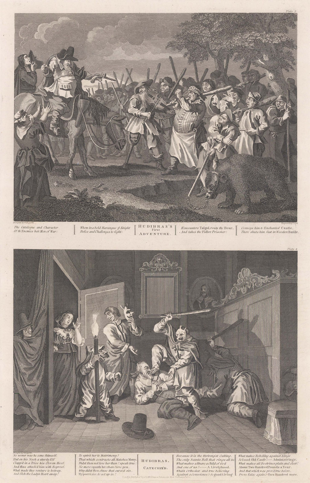 William Hogarth, Hogarth - Hudibras, 1801