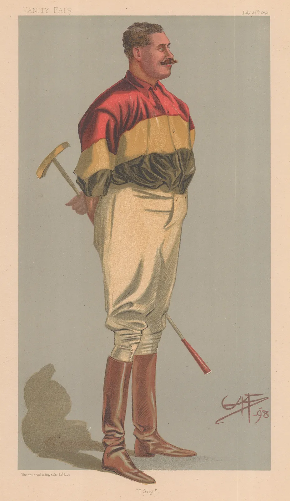 Vanity Fair, Polo - Portrait, 1898