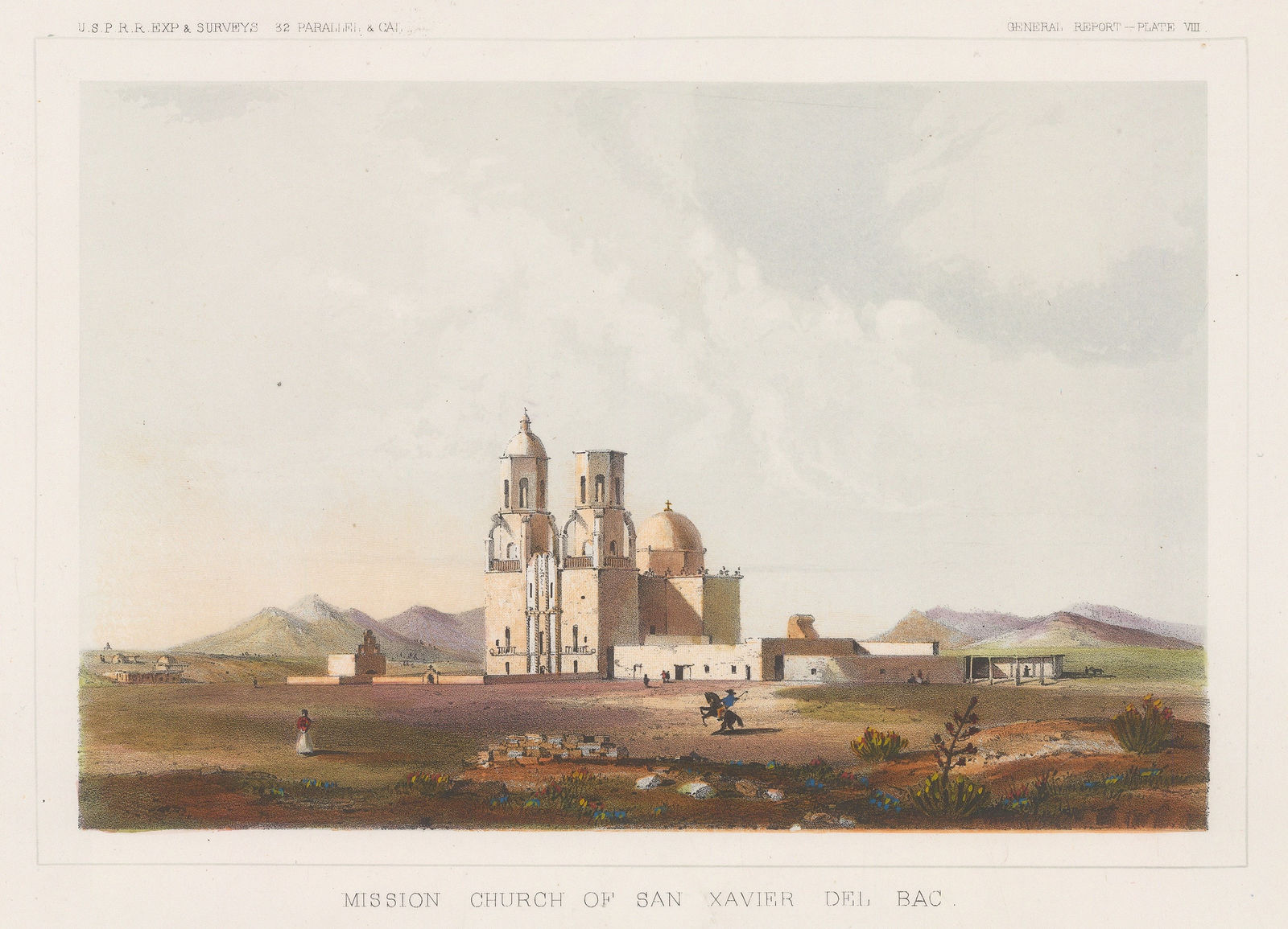 United States Pacific Railroad Expeditions (USPRR), Arizona - Tucson, 1857