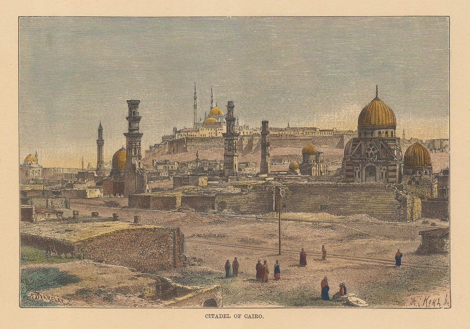 Jean Jacques Élisée Reclus, Egypt - Cairo, 1894