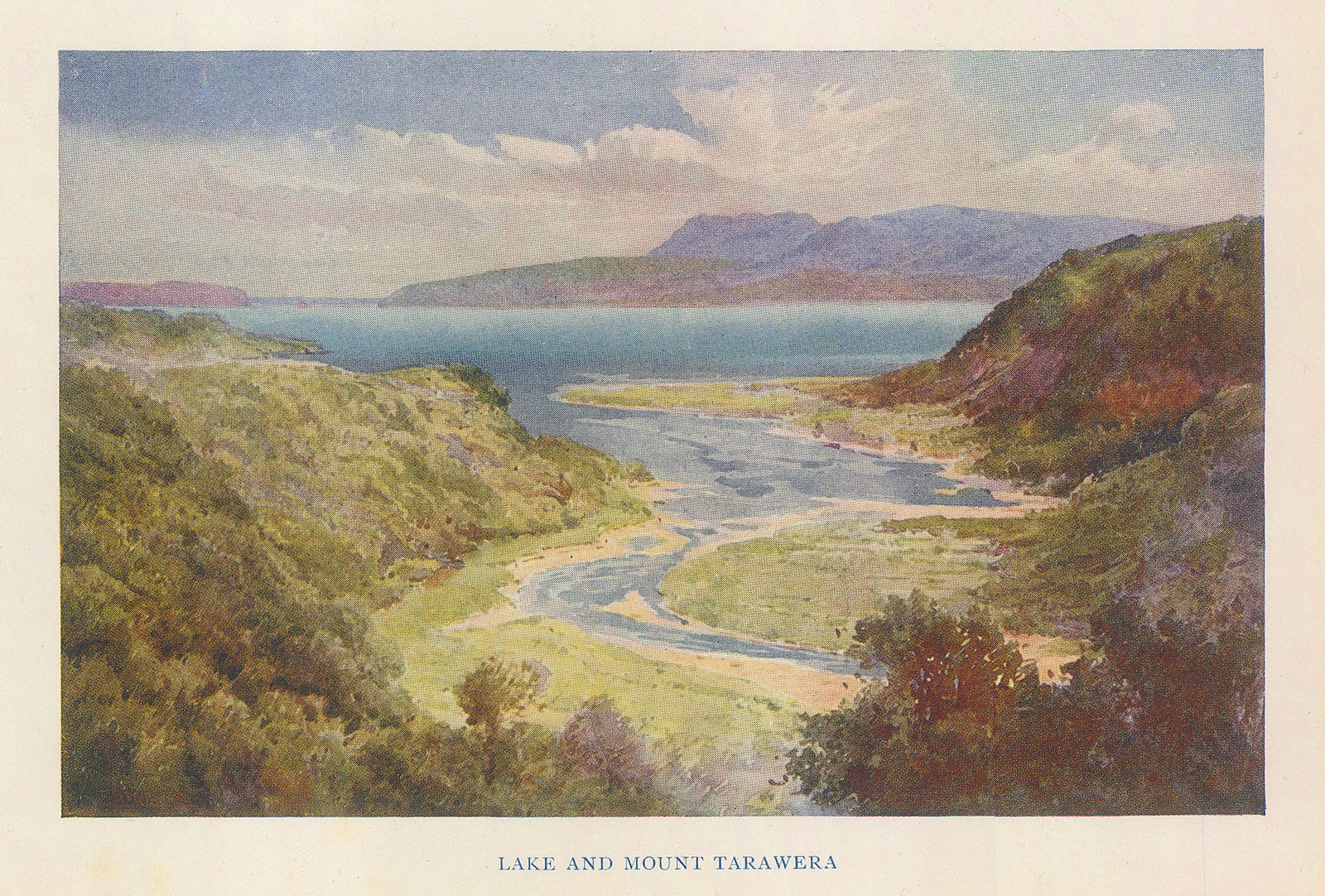 A. & C. Black Ltd., New Zealand - Tarawera, 1915