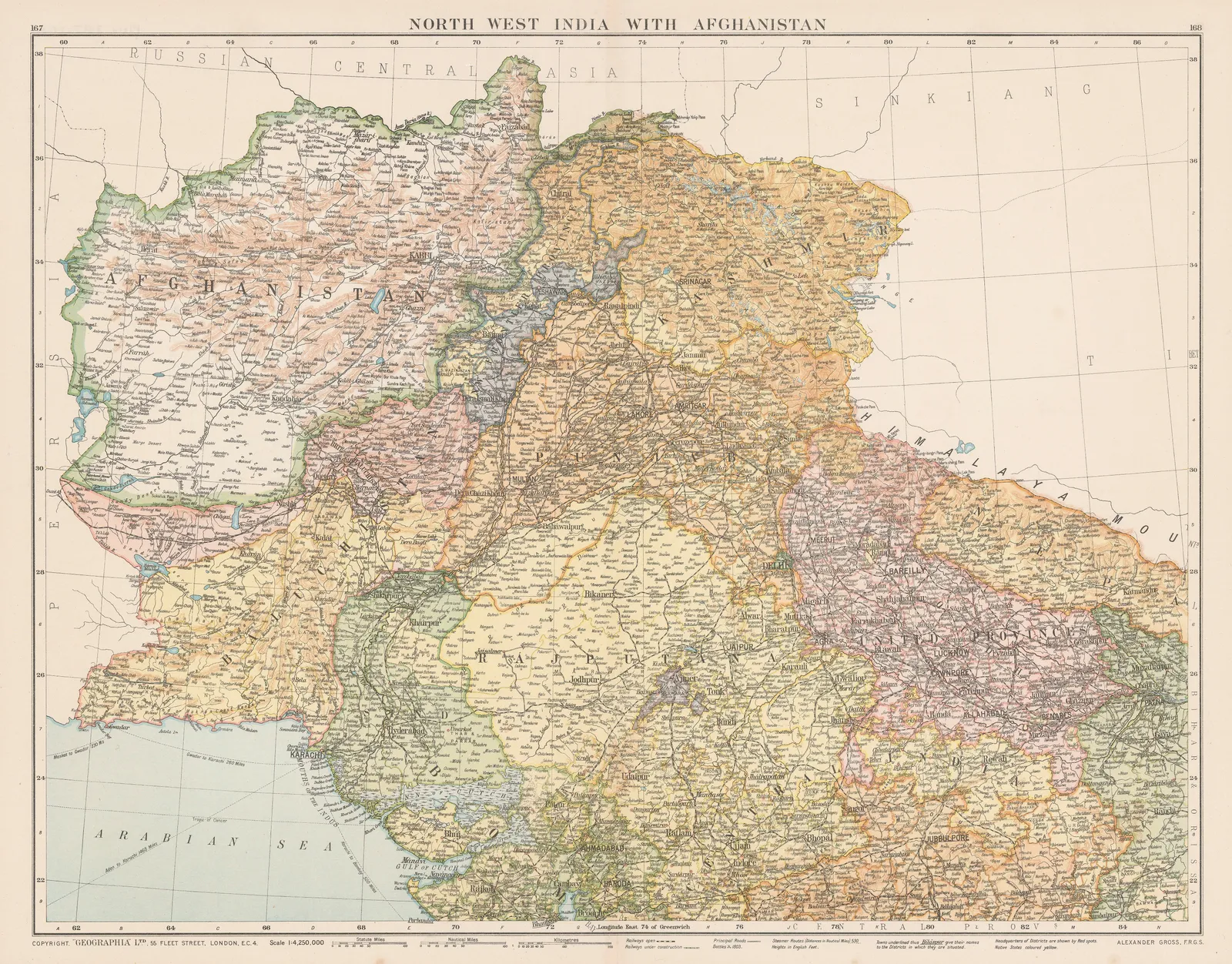 Alexander Gross, North West India, Pakistan & Afghanistan, 1920 c