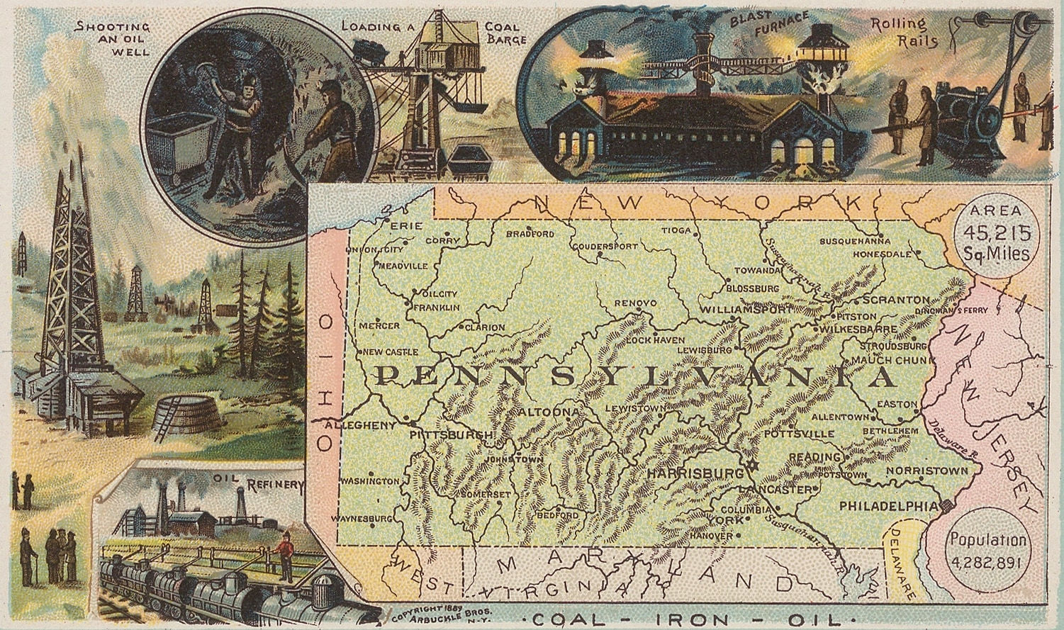 Arbuckle Brothers Company, [Pennsylvania], 1889