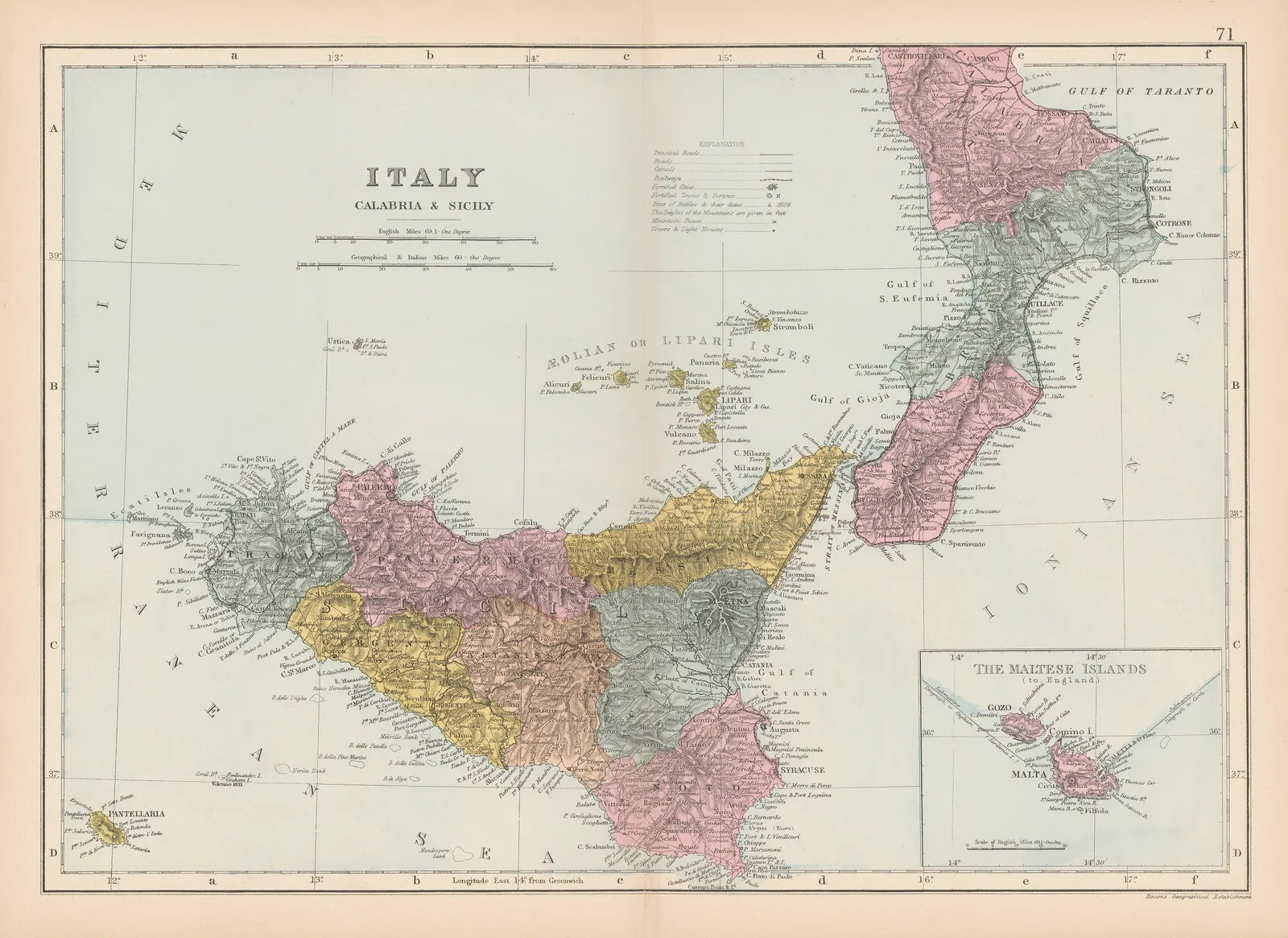 George W. Bacon, Sicily , 1885 (c.)