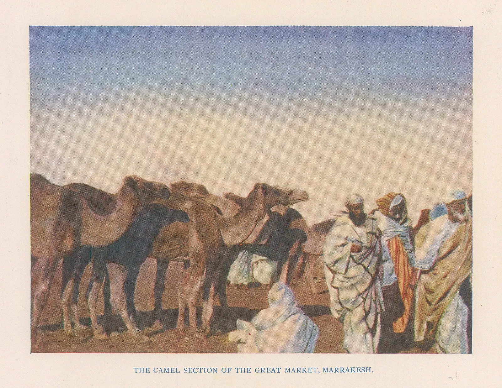 Paul Vernon, Morocco - Marrakesh, 1927