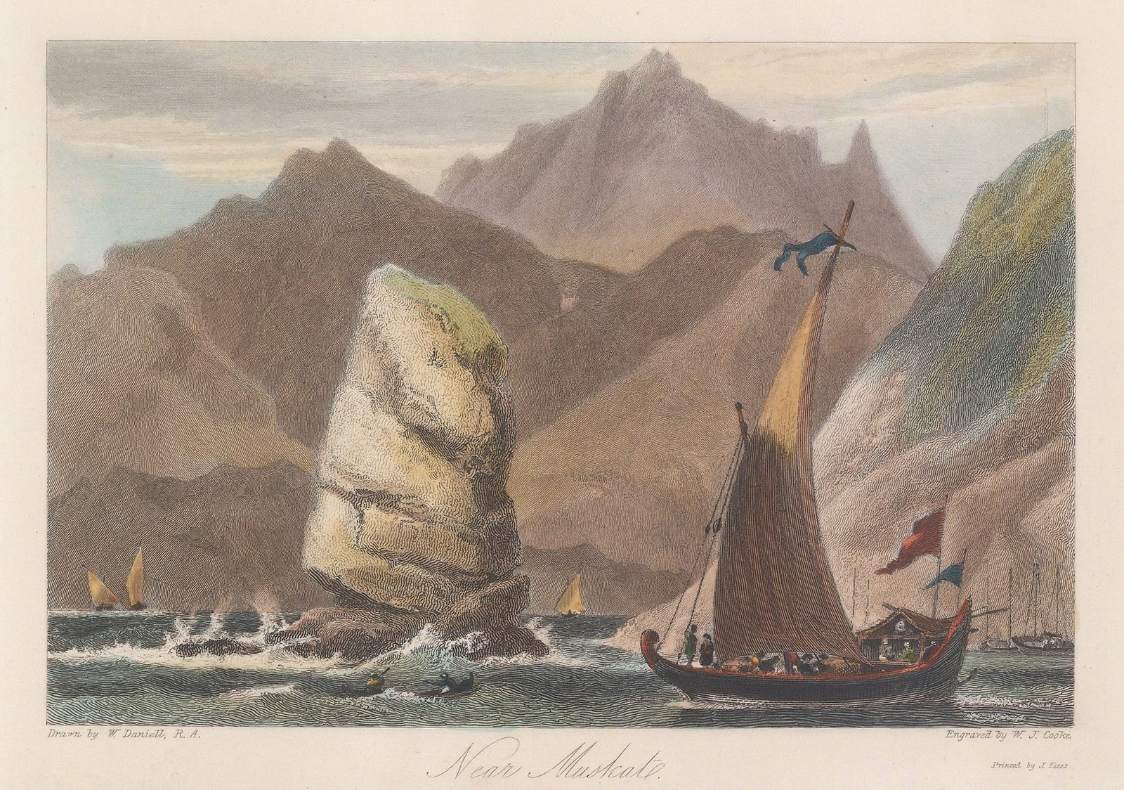 Rev. Hobart Caunter, Oman - Muscat, 1836