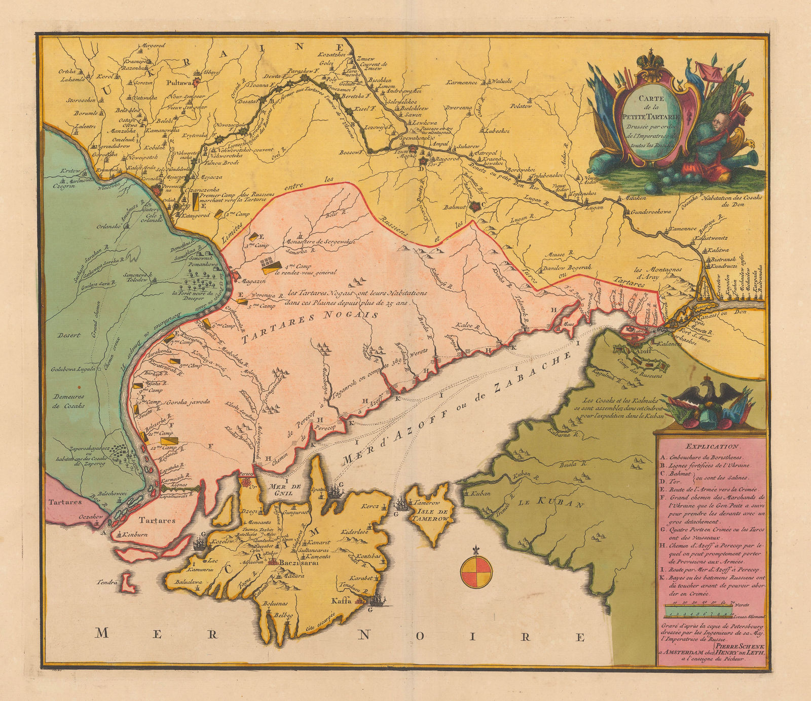 Henry de Leth, Southern Ukraine and Crimea, 1775 c.