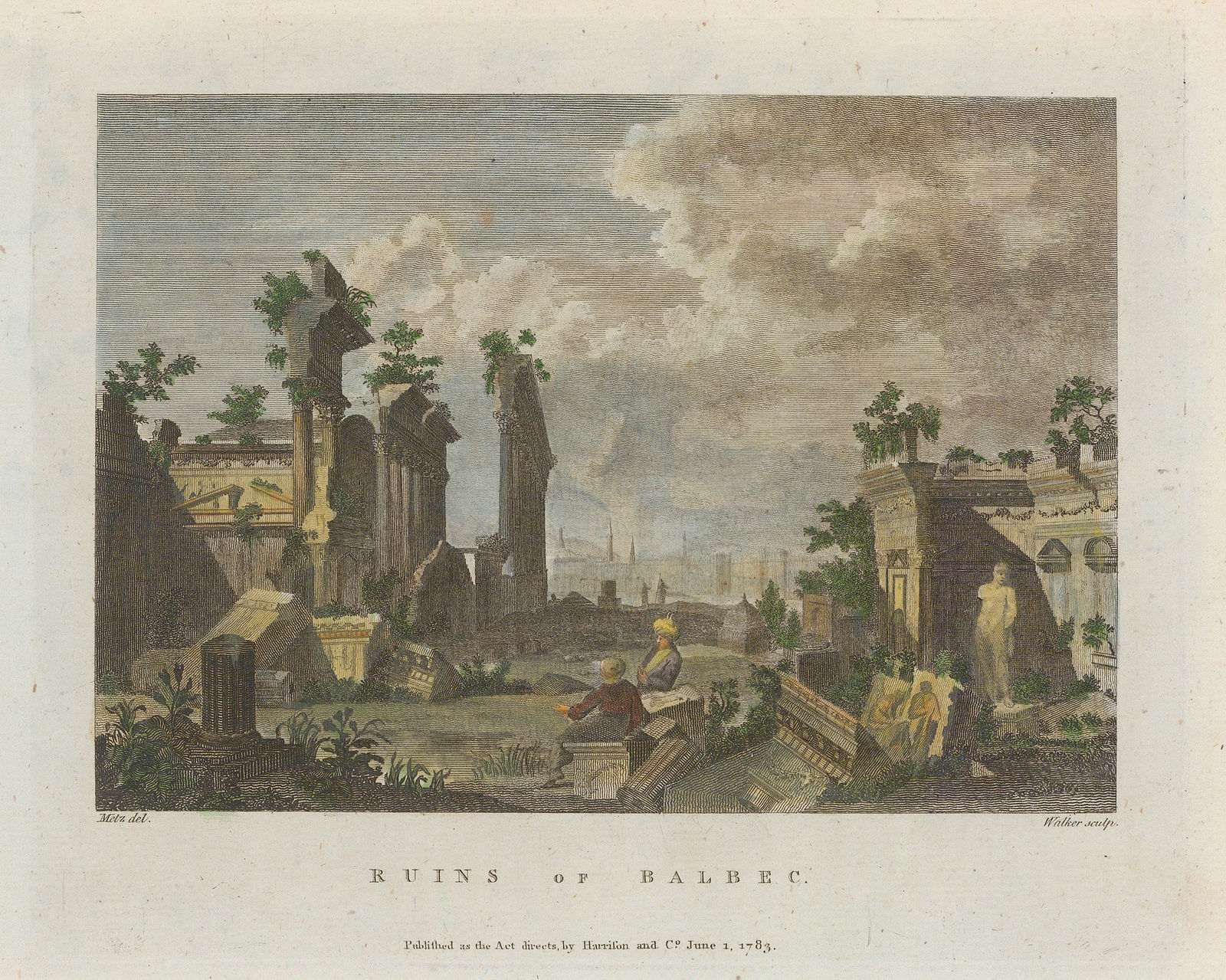 Walter Harrison, Lebanon - Baalbek, 1783