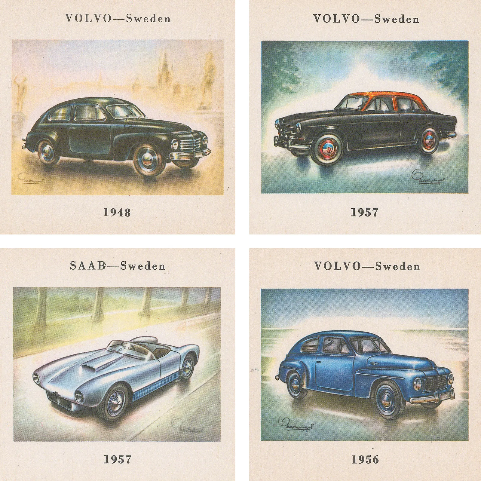 Anonymous, Automobiles - Swedish cars, 1960 c.