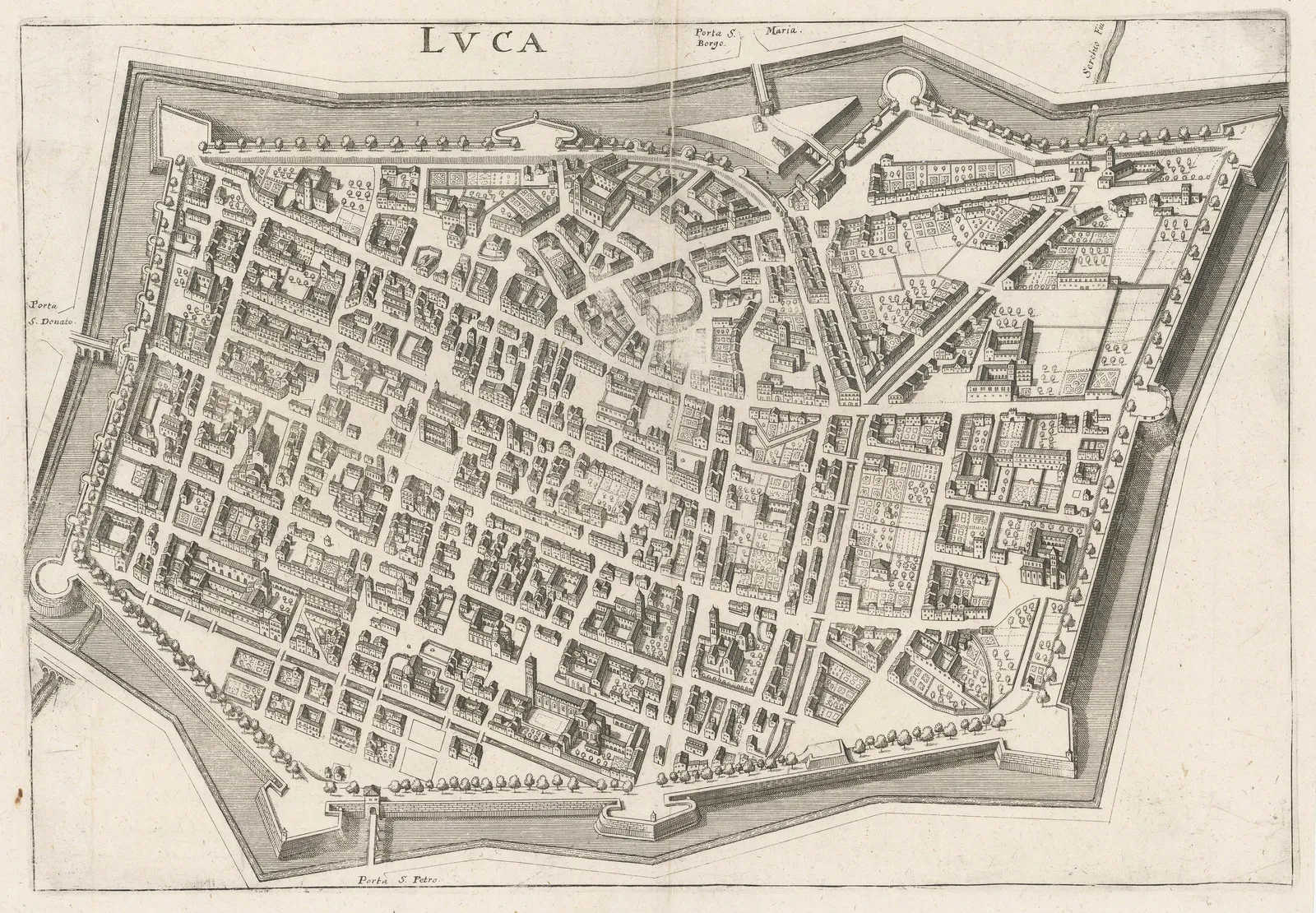 Matthäus Merian, Lucca, 1646