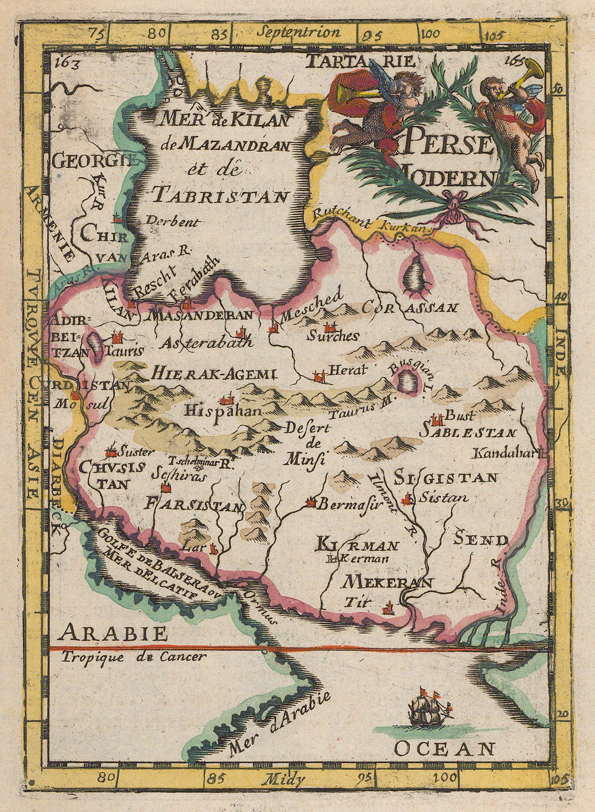 Alain Manesson Mallet, Iran, 1683