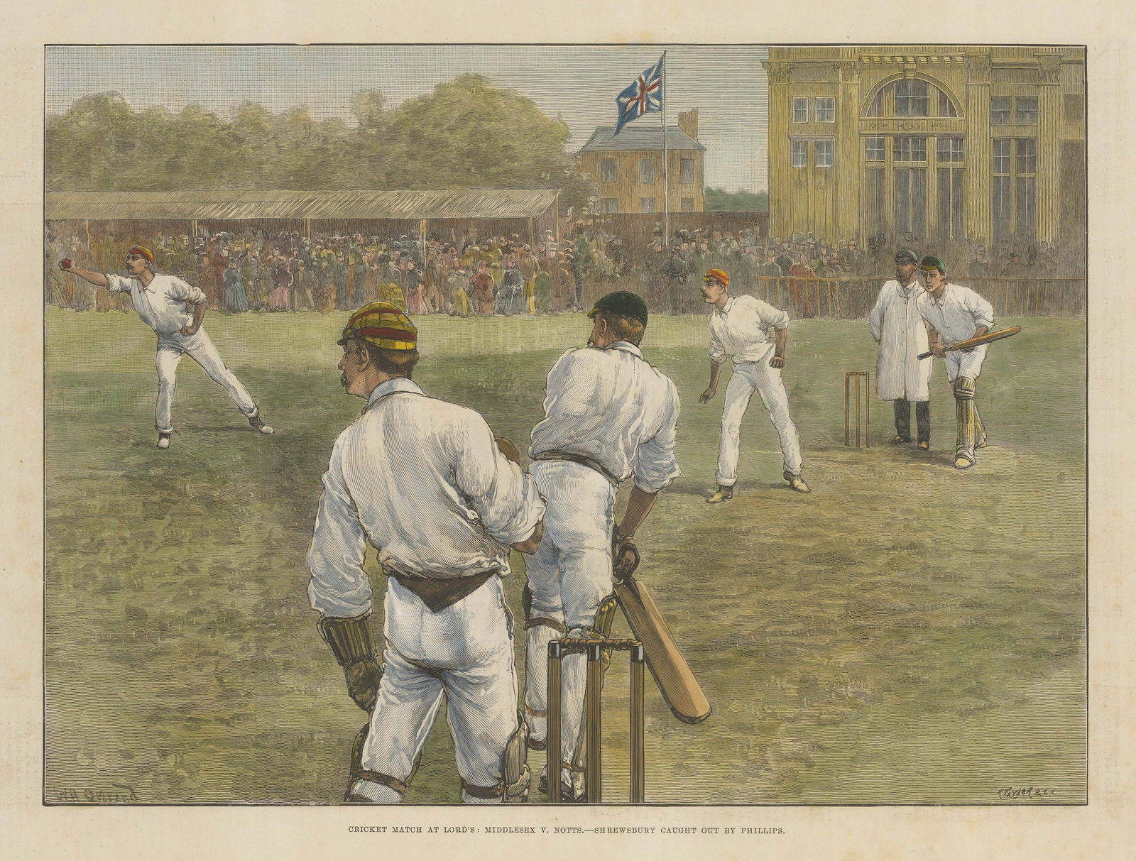 Illustrated London News (ILN), Cricket - Lord's, 1892