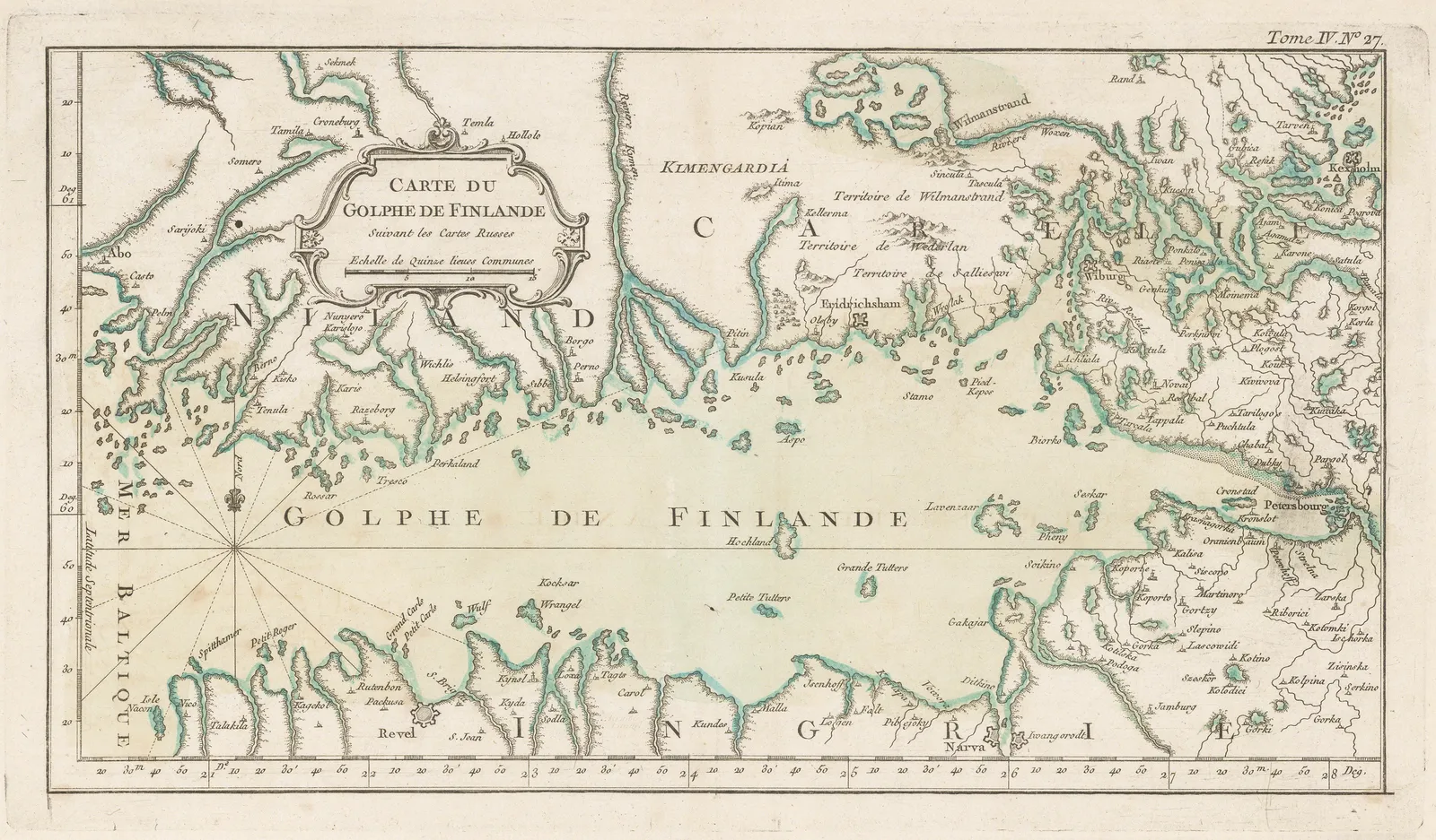 Jacques-Nicolas Bellin, Gulf of Finland PRICE NEEDED, 1764