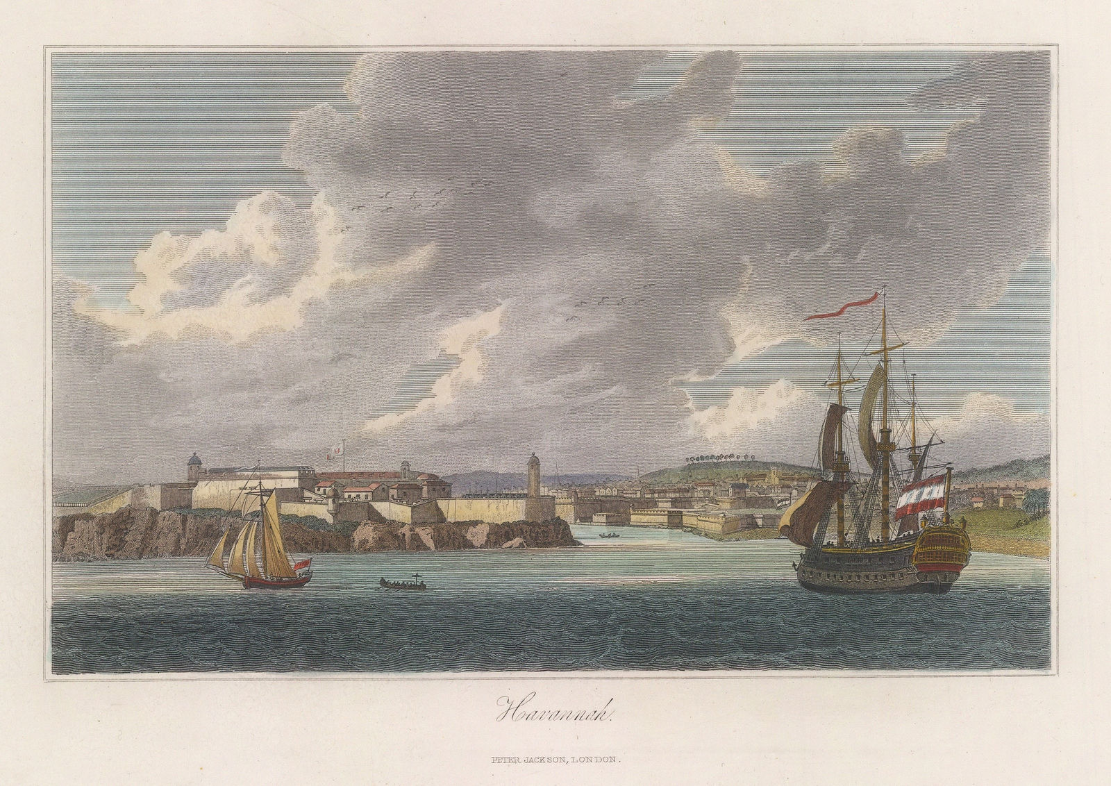 Peter Jackson, Cuba - Havana, 1834 c.