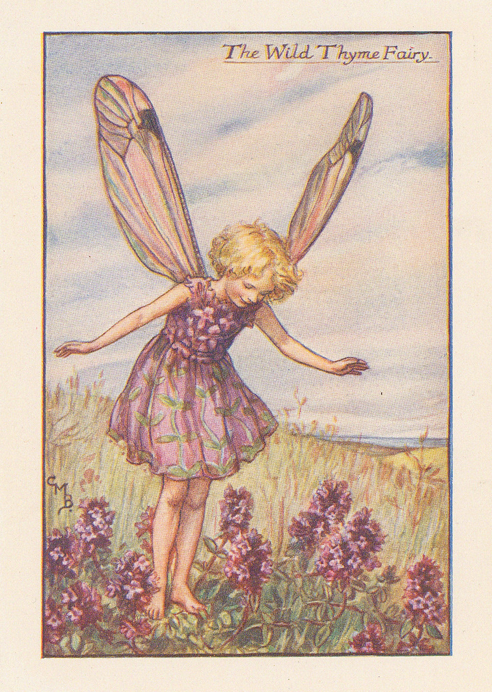 Cicely Mary Barker, Fairies - Wild Thyme Fairy, 1925