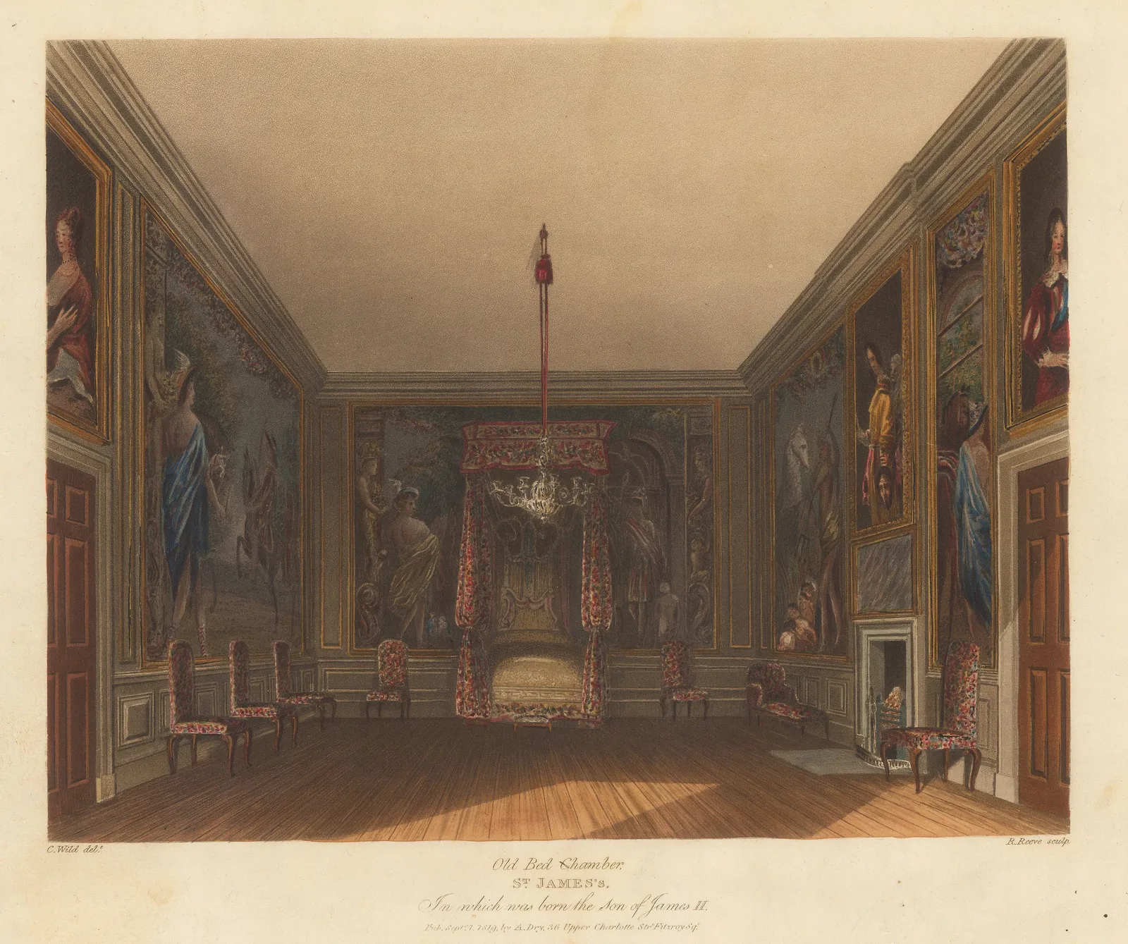 William Henry Pyne, London - St. James's Palace, 1819