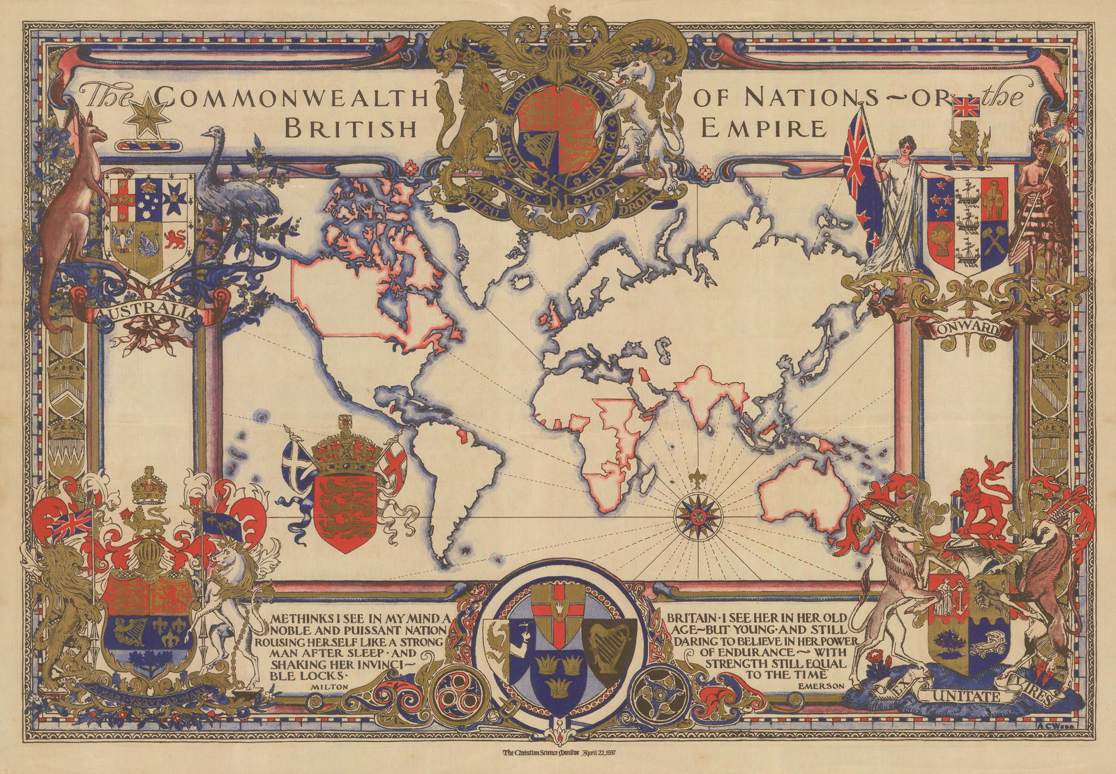 Alonzo C. Webb, The Commonwealth of Nations - Or the British Empire, 1937