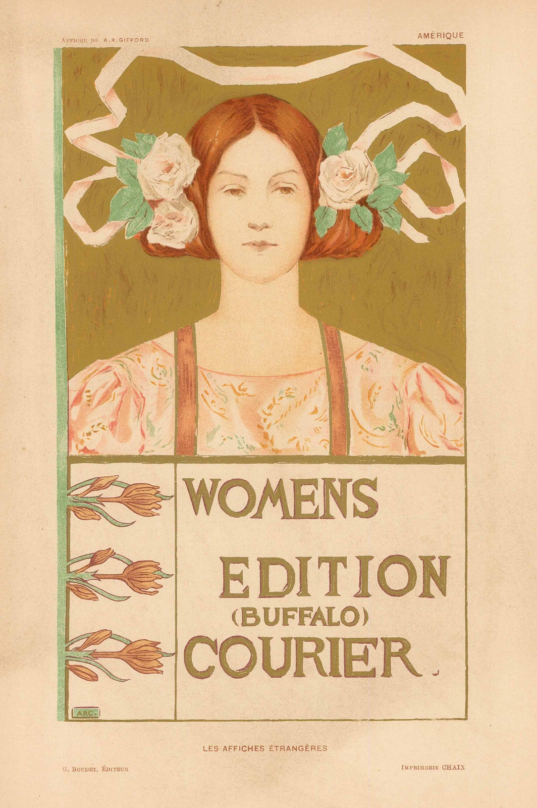 Jules Cheret, Buffalo Courier, 1897