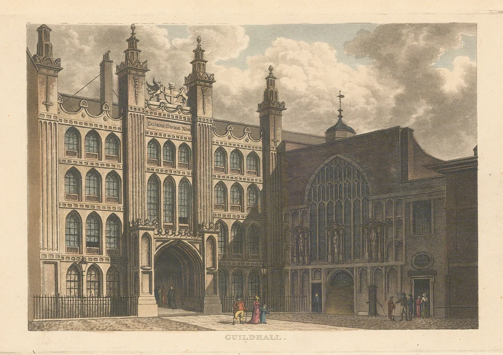 John Papworth, London - Guildhall, 1816