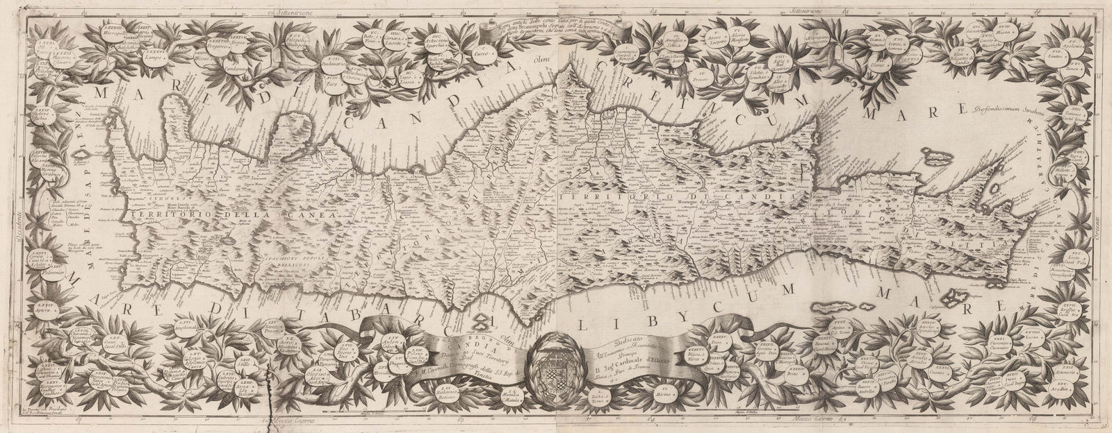 Vincenzo Coronelli, Crete, 1696